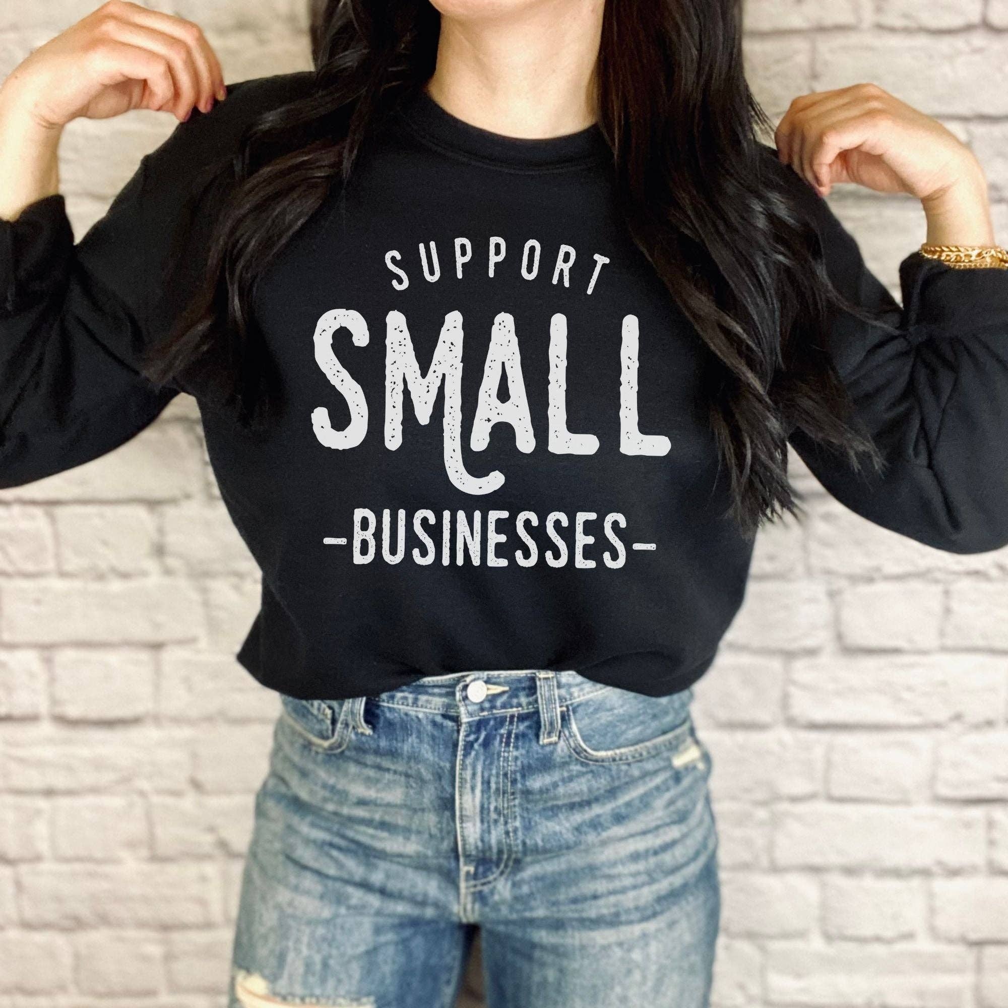 Support Local Unisex Sweatshirt - Hoodie or Crewneck T-Shirts | PodTeesHub.com