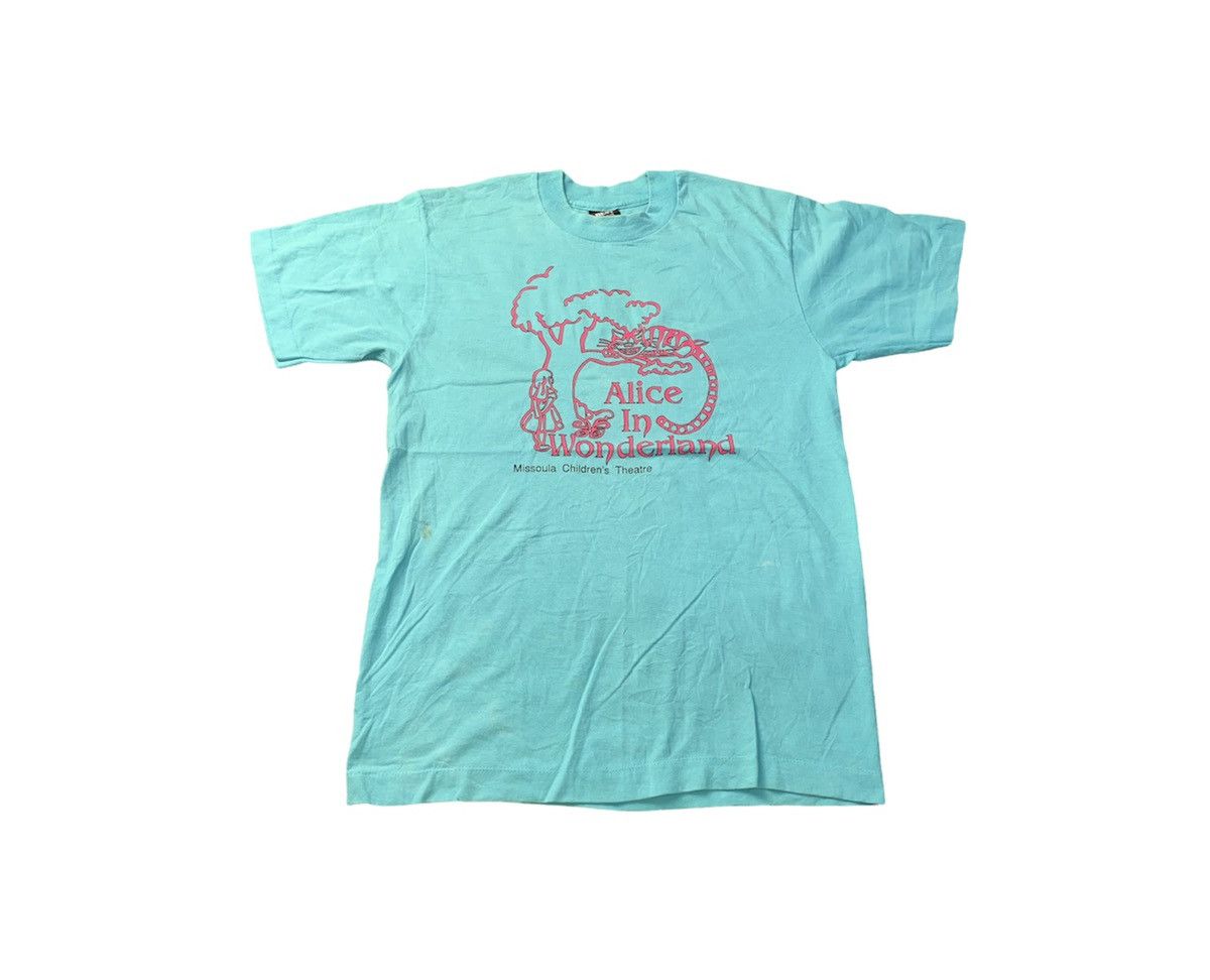 Vintage Alice In Wonderland Film 50 50 Tee Usa Hoodie, Sweatshirt | PodTeesHub.com