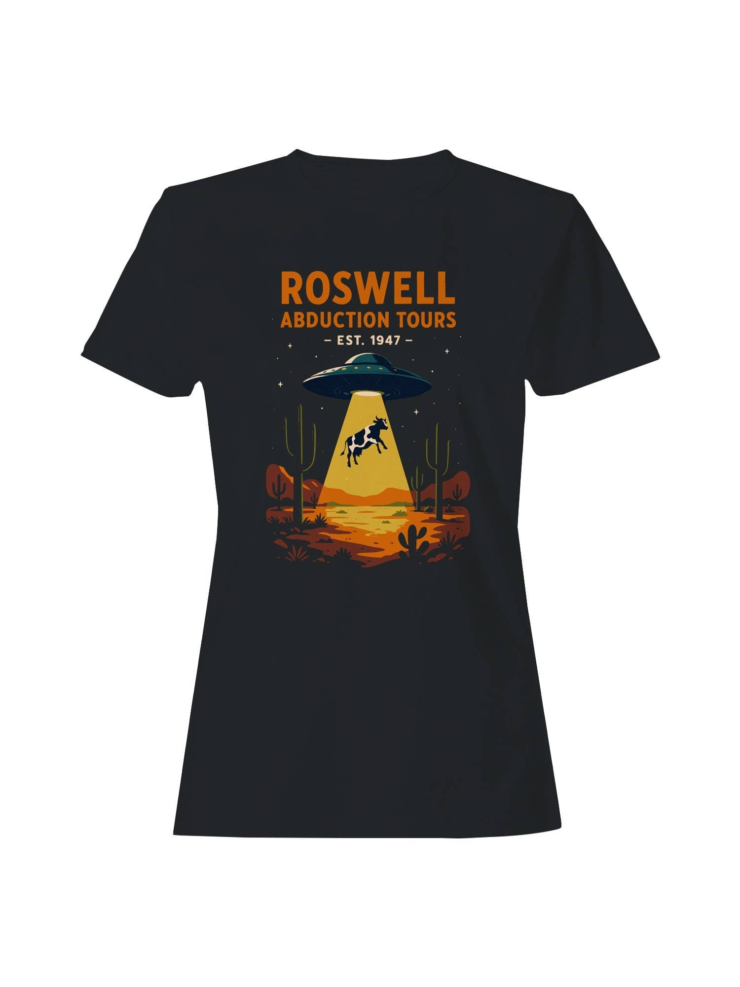 Roswell Ufo Abduction Tours 1947 Women's T-Shirt Hoodie, Sweatshirt | PodTeesHub.com