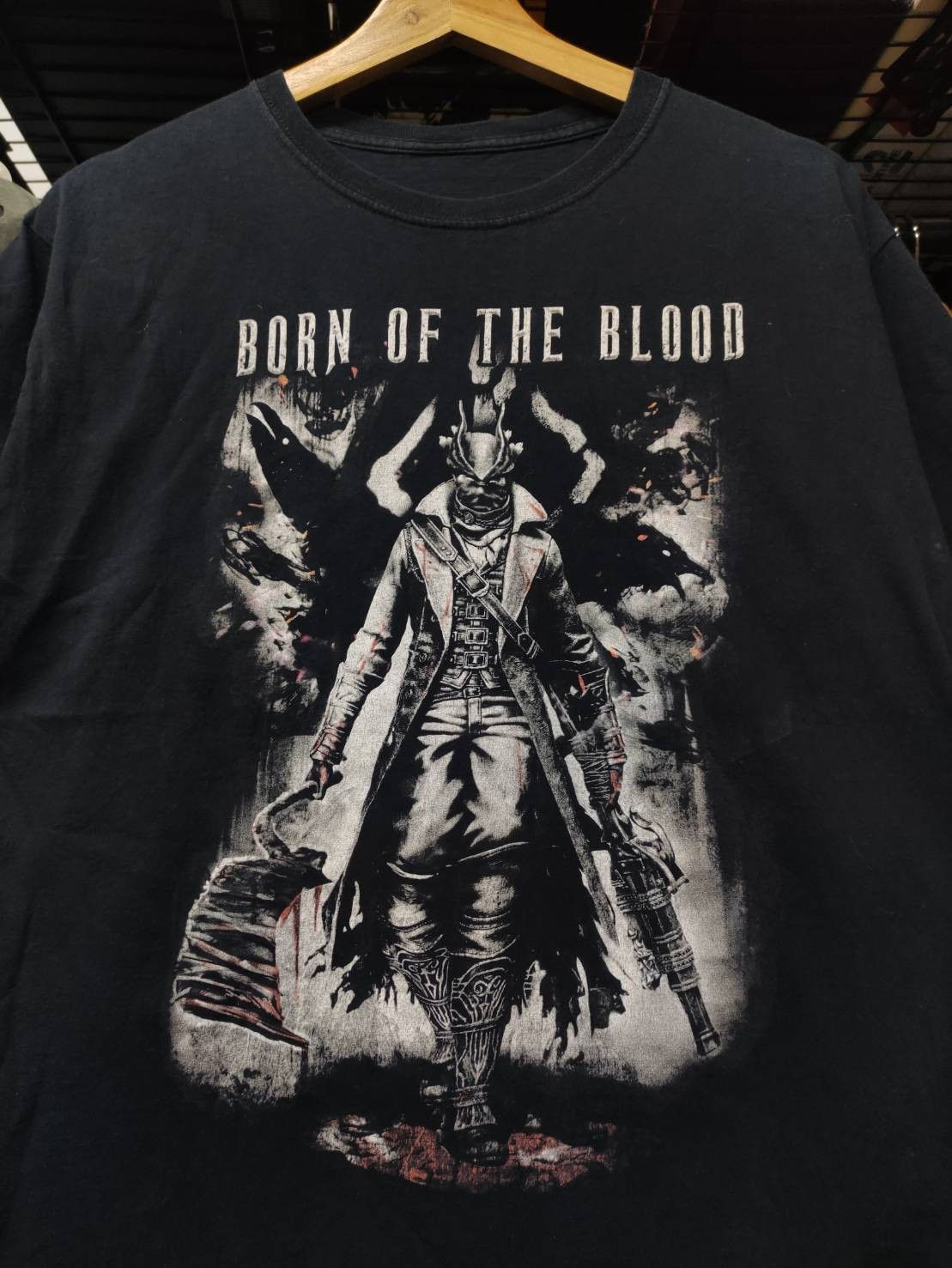 Playstation Bloodborne Born Of The Blood Game Promo T Shirt Hoodie, Sweatshirt | PodTeesHub.com