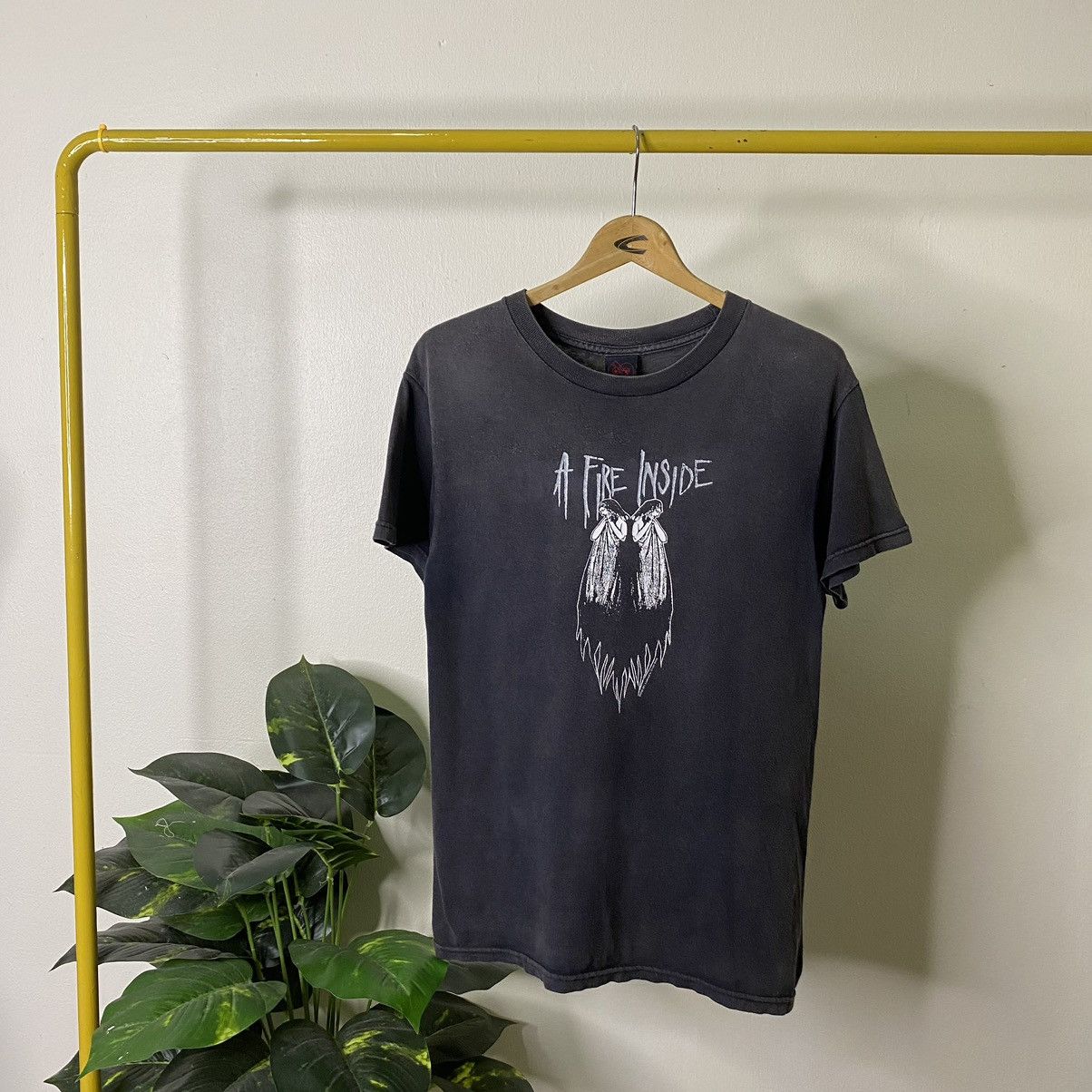 Vintage 2000s A Fire Inside Afi Band Faded Tee Hoodie, Sweatshirt | PodTeesHub.com