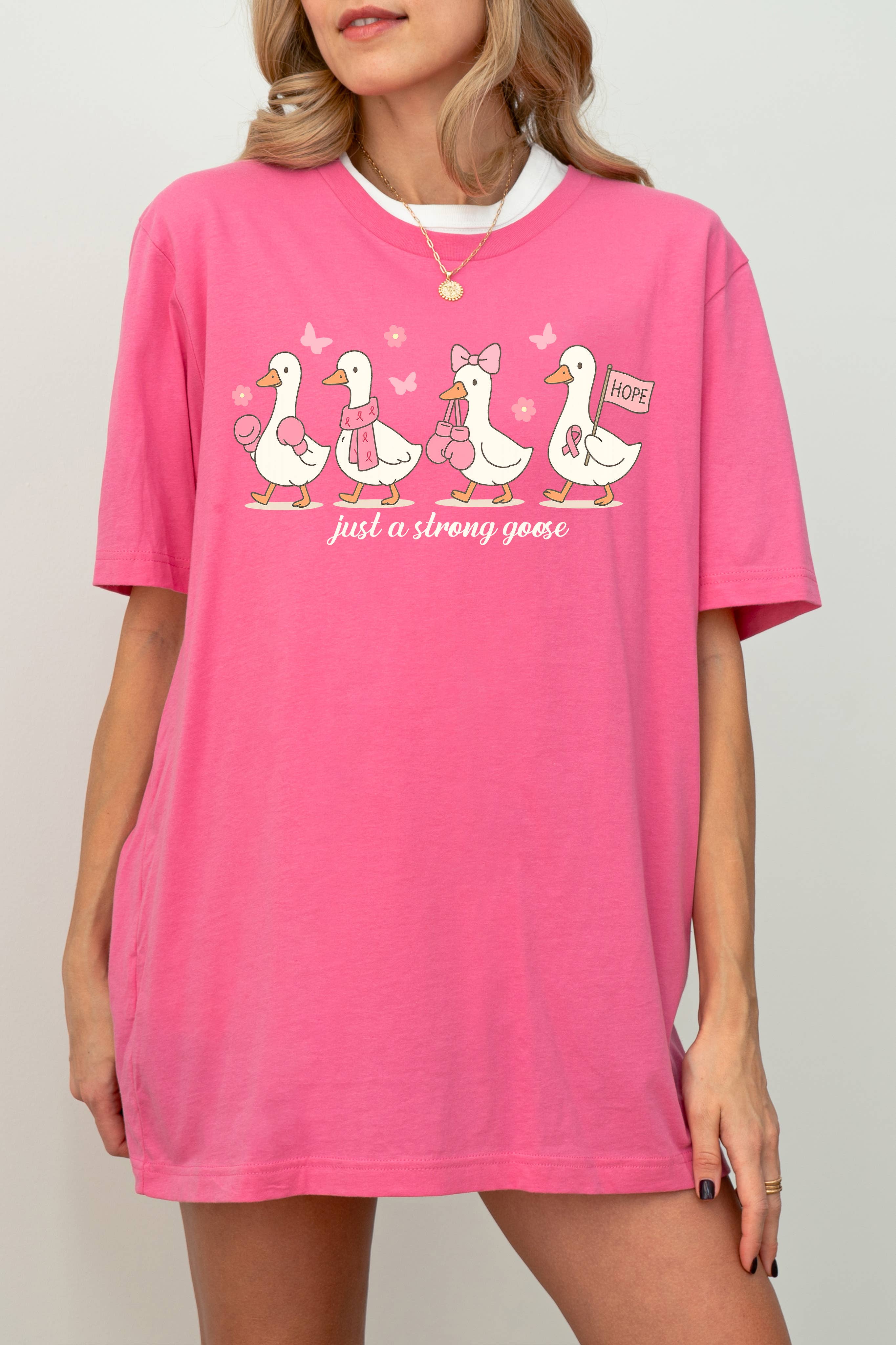Strong Goose Graphic Tee Hoodie, Sweatshirt | PodTeesHub.com