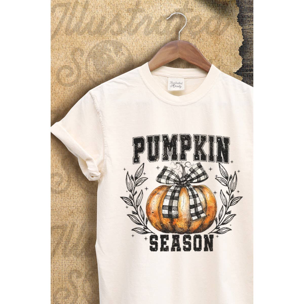 Pumpkin Season Vintage Graphic Tee Hoodie, Sweatshirt | PodTeesHub.com