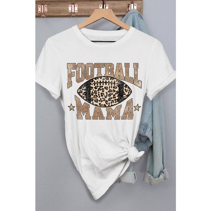 Football Mama Short Sleeve Tee Hoodie, Sweatshirt | PodTeesHub.com