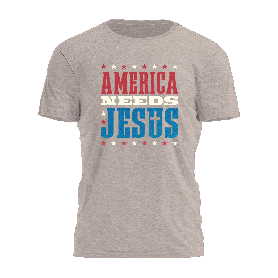 America Needs Jesus - Patriotic Tee - 2557 Hoodie, Sweatshirt | PodTeesHub.com