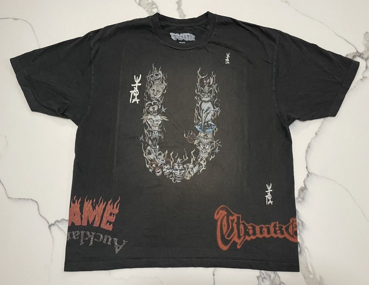 Scott Travis Scott Utopia Tour Merch I Saw Utopia Shirt Sz Xxl Hoodie, Sweatshirt | PodTeesHub.com