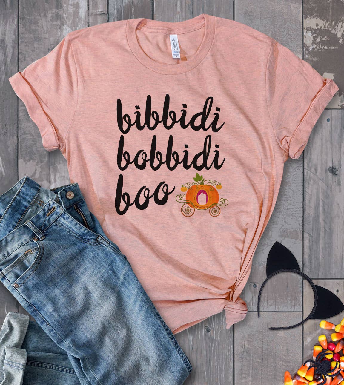Bibbidi Bobbidi Boo - Fall Halloween T-Shirt Hoodie, Sweatshirt | PodTeesHub.com