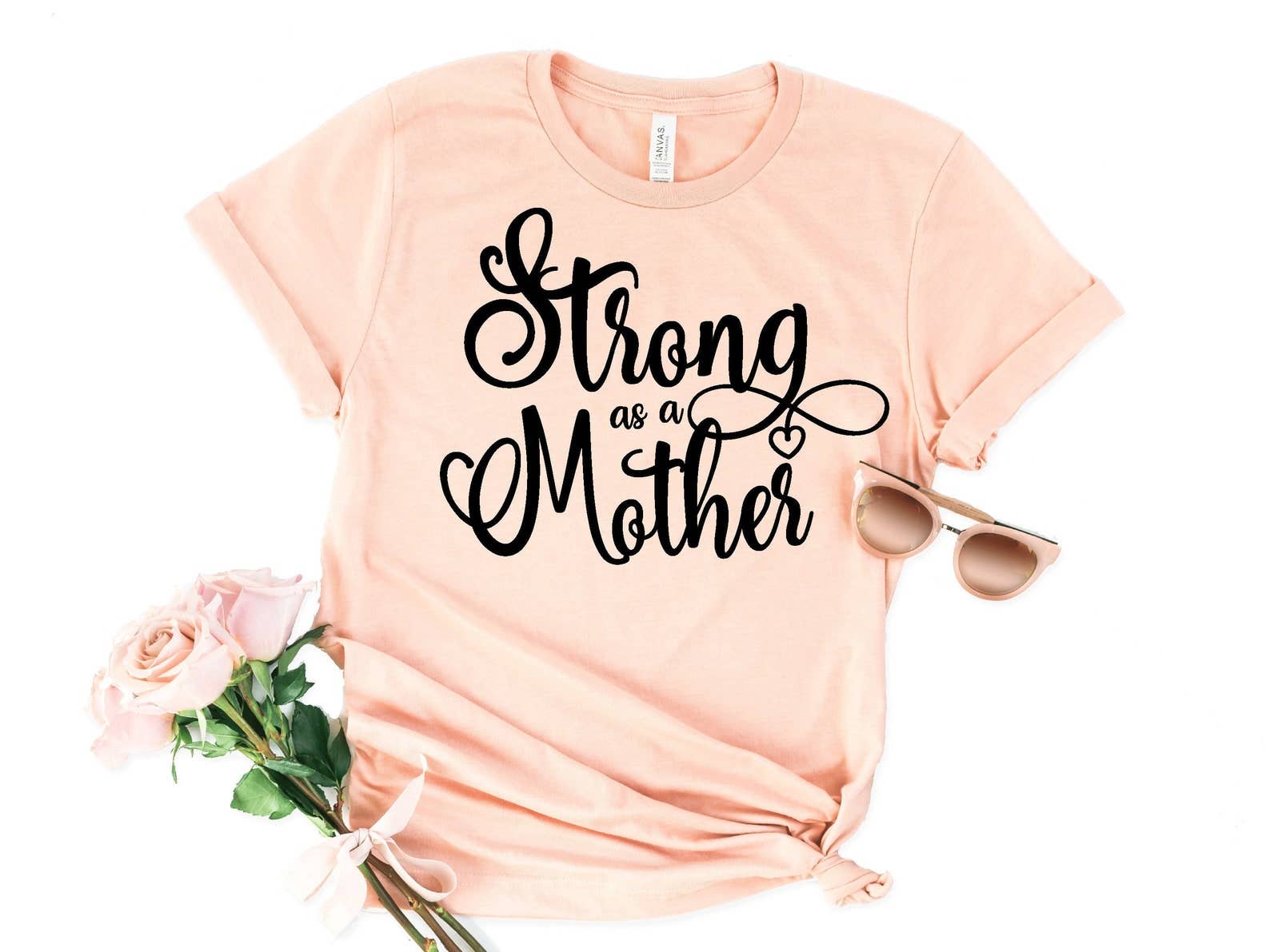Strong As A Mother T-Shirt Hoodie, Sweatshirt | PodTeesHub.com