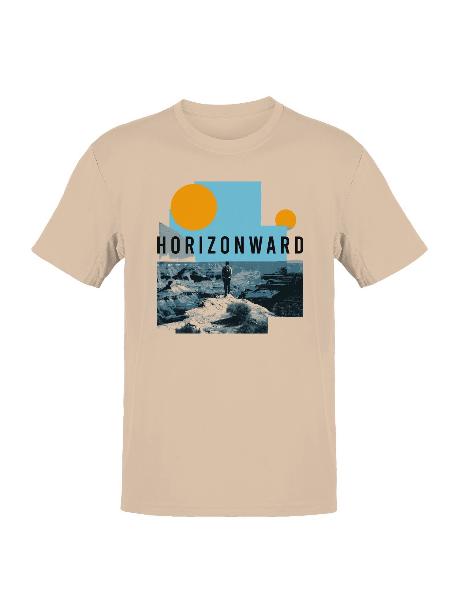 Horizonward Adventure Art Print Men's T-Shirt Hoodie, Sweatshirt | PodTeesHub.com