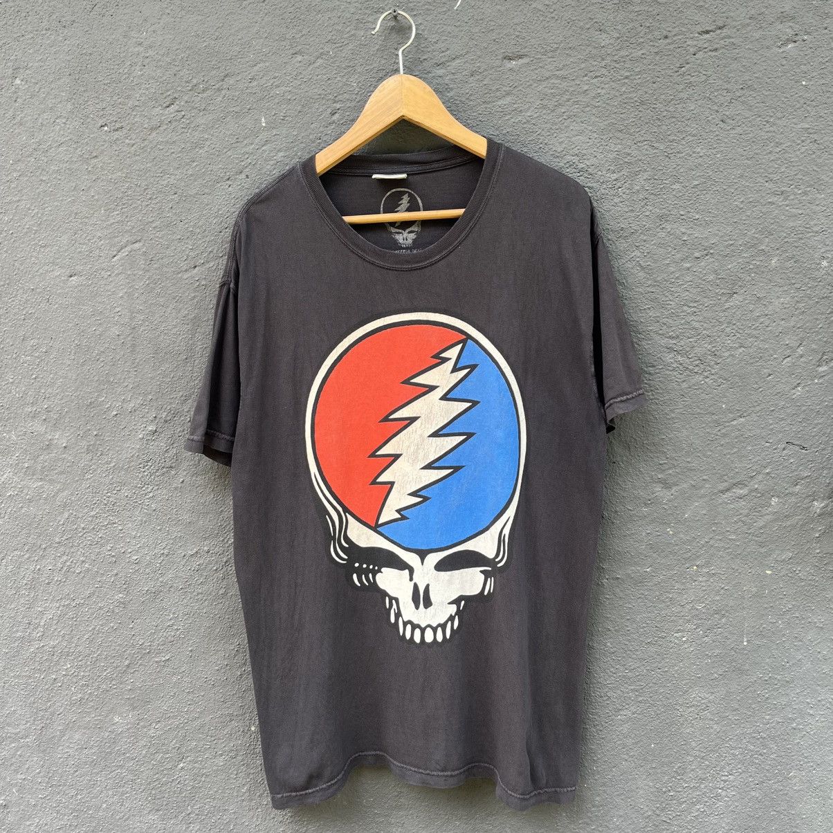 Band Tees Thrashed Faded Grateful Dead Band Tee Hoodie, Sweatshirt | PodTeesHub.com