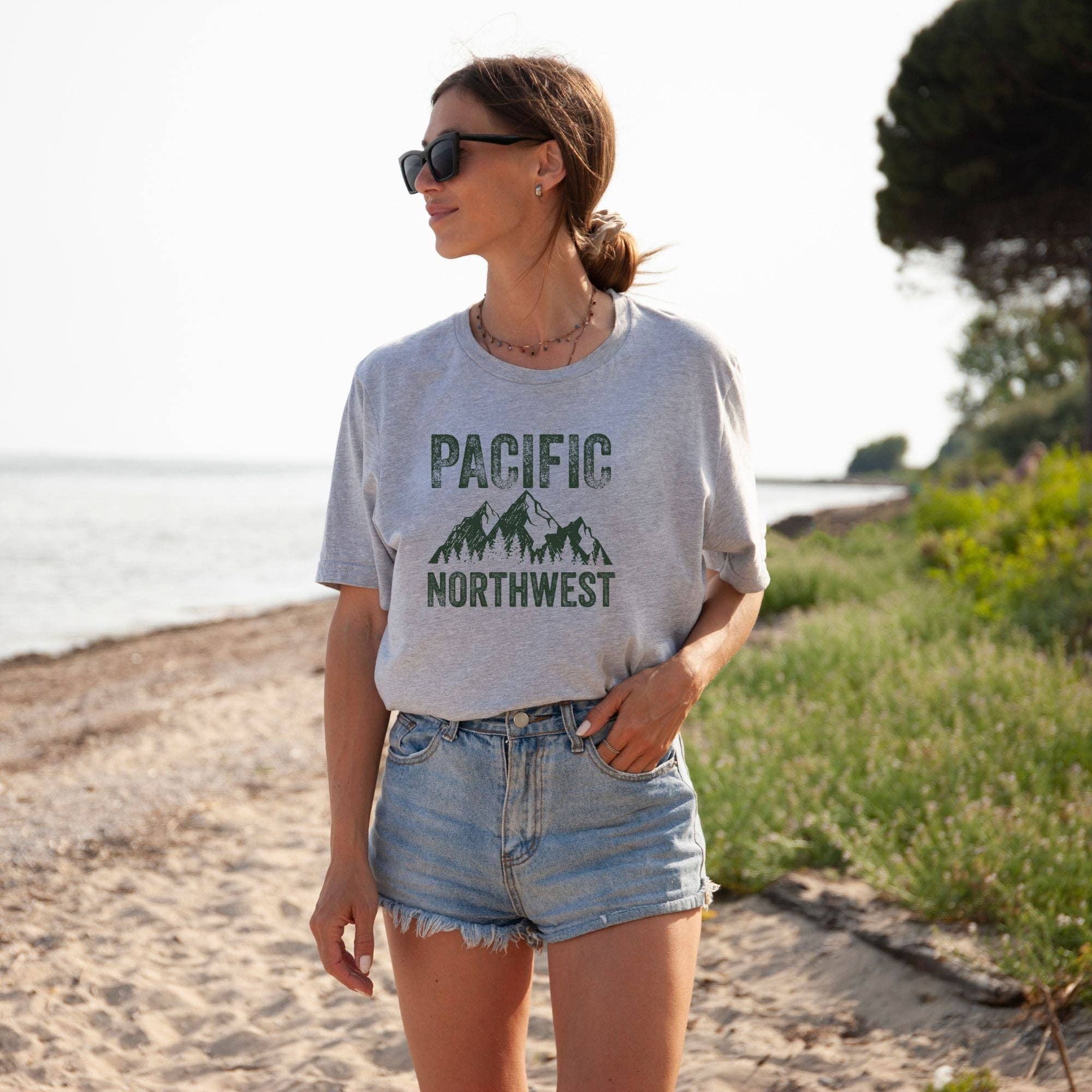 Pacific Northwest Graphic Tee *Unisex Fit* Hoodie, Sweatshirt | PodTeesHub.com