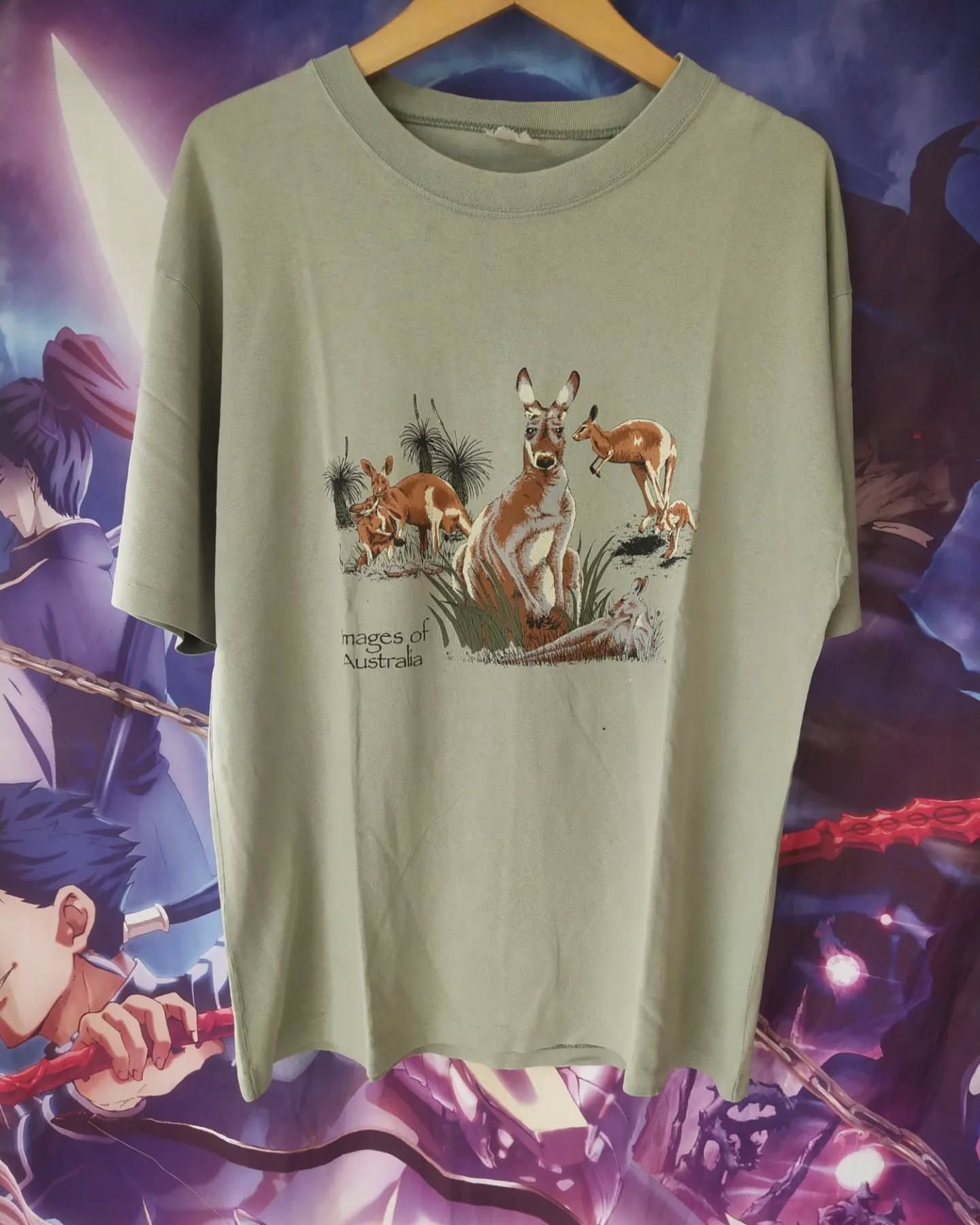 Vintage Australia Kangaroo Graphic Tees Hoodie, Sweatshirt | PodTeesHub.com