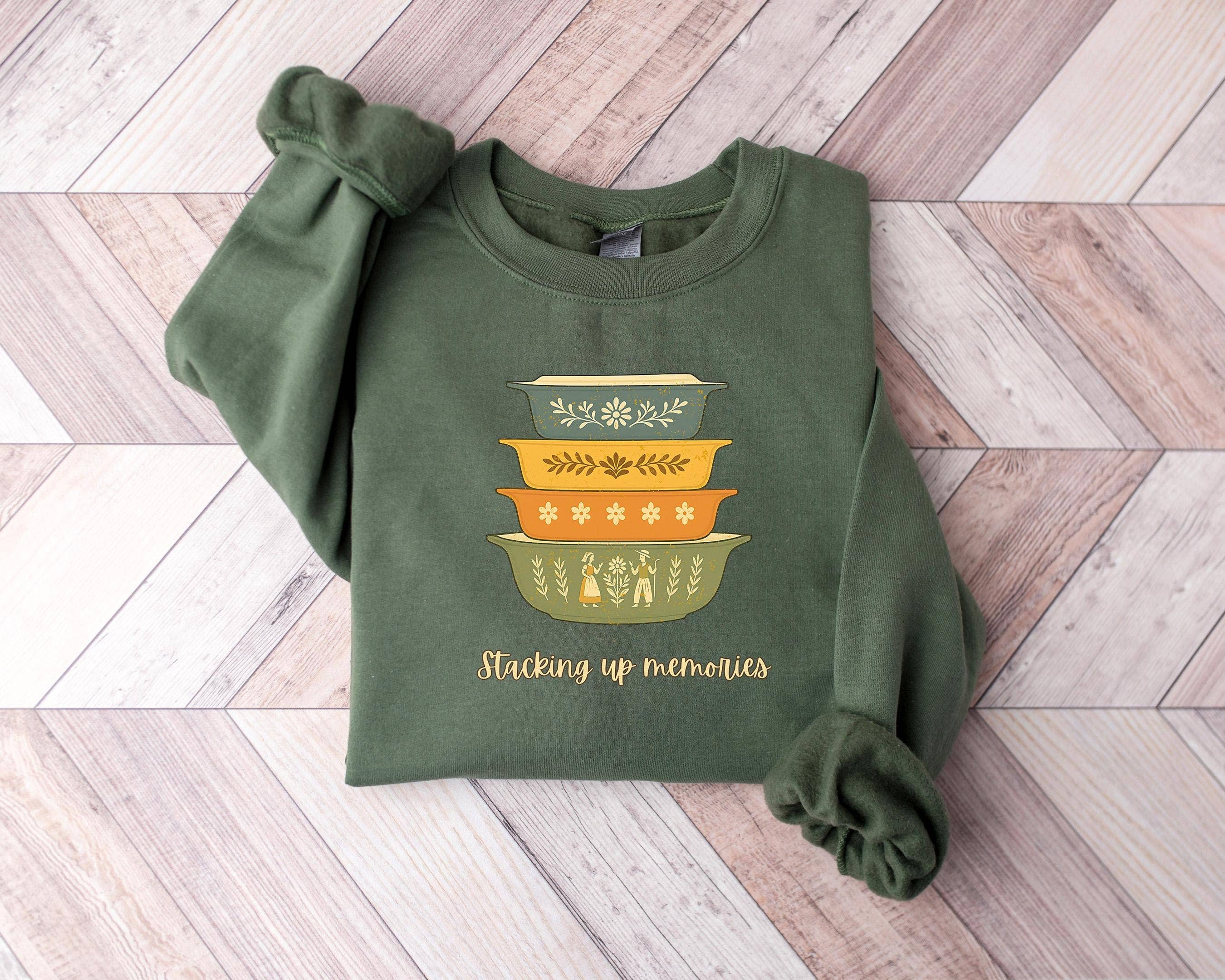 Retro Kitchen Memories Sweatshirt T-Shirts, Hoodie | PodTeesHub.com