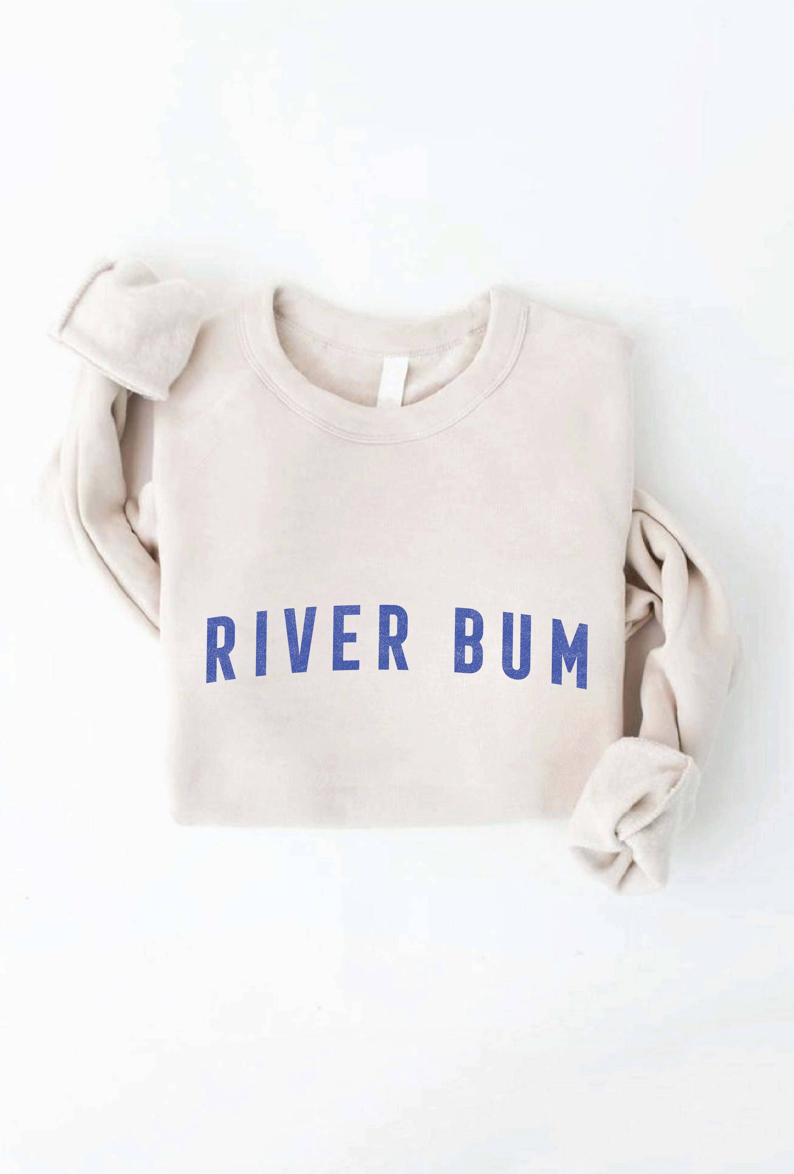 River Bum Graphic Sweatshirt T-Shirts, Hoodie | PodTeesHub.com