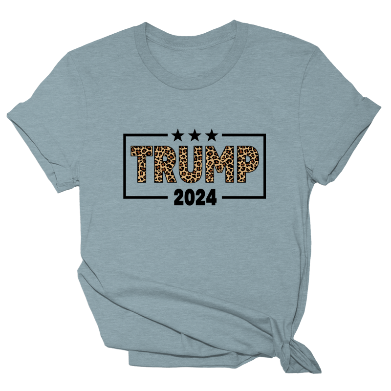 Trump Leopard Print - Box Tee - 2678 Hoodie, Sweatshirt | PodTeesHub.com