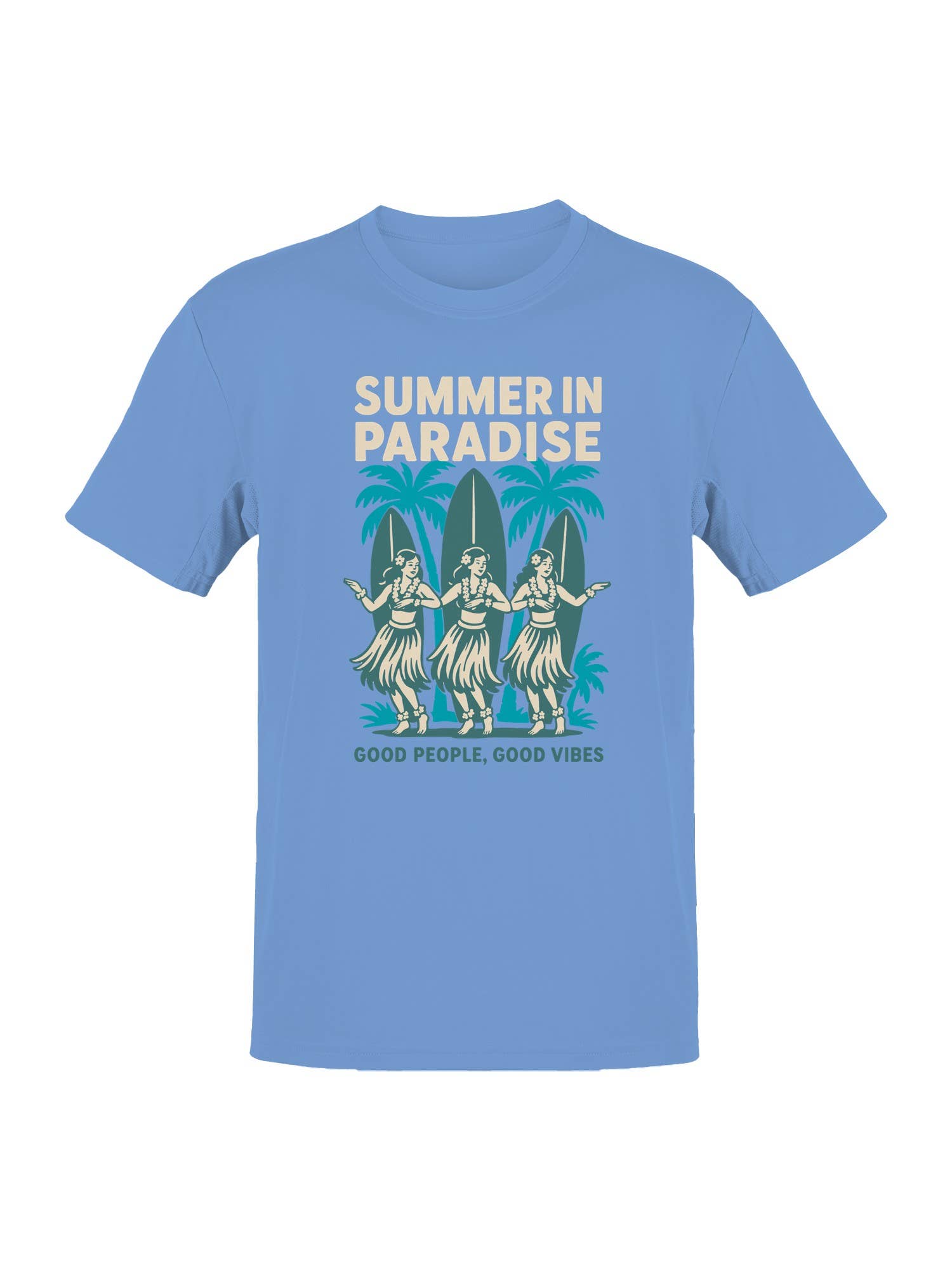 Tropical Vibes: Summer in Paradise Men's T-Shirt Hoodie, Sweatshirt | PodTeesHub.com