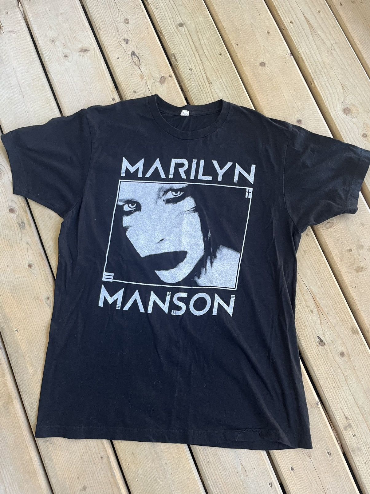 Vintage Marilyn Manson Tour Band Concert Shirt Hoodie, Sweatshirt | PodTeesHub.com
