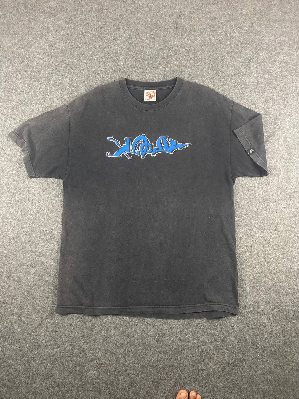Vintage Xlarge Black Faded Tee Nice Design Made In Usa Hoodie, Sweatshirt | PodTeesHub.com