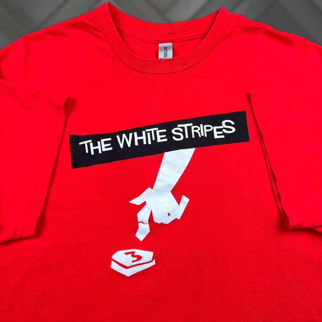 Gildan T Shirt Men S Red Xl The White Stripes Graphic Band Tee Heavy Cotton Men Shirt Crew Ne Hoodie, Sweatshirt