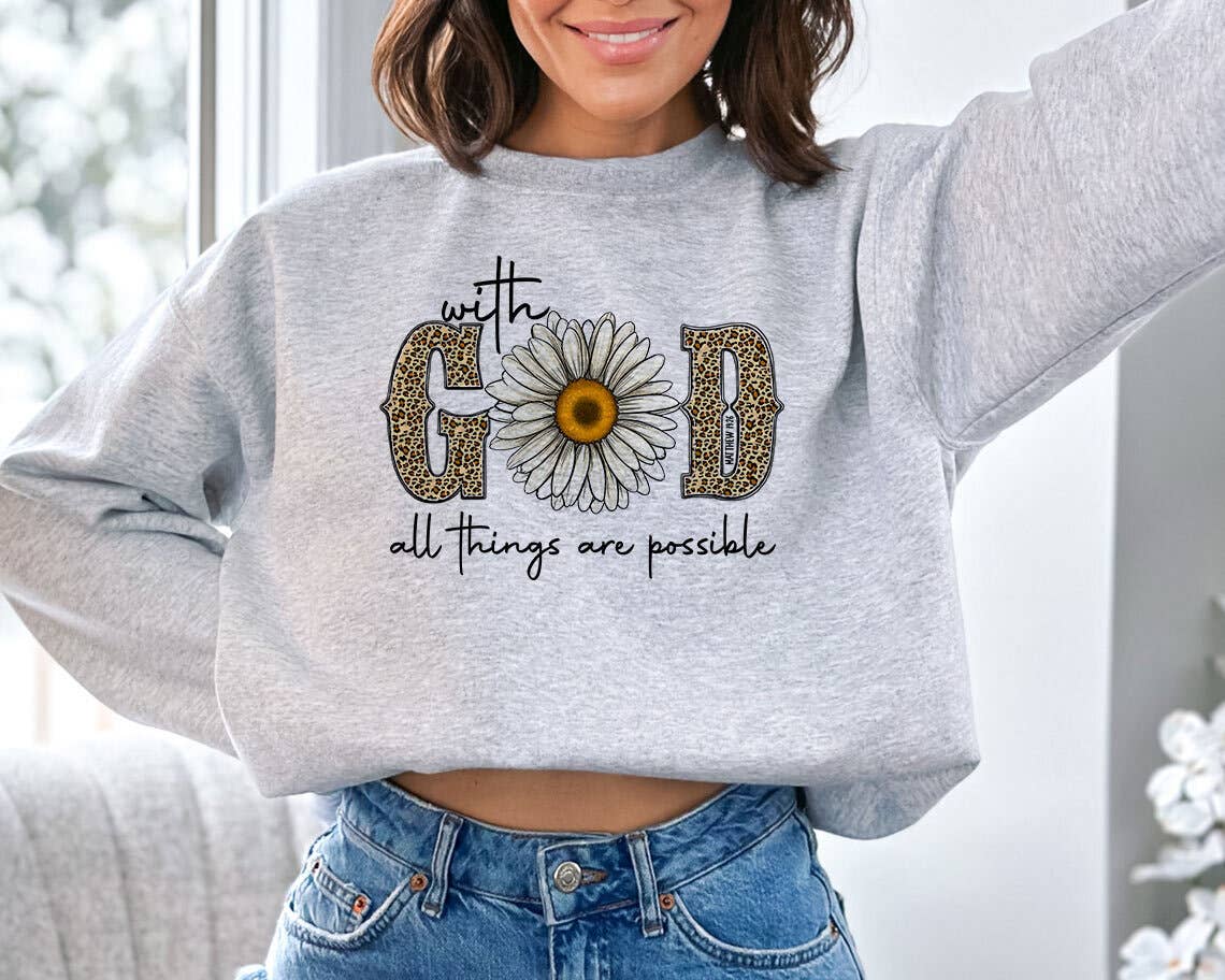 God Sunflower - Christian Jesus Church Easter Sweatshirt T-Shirts, Hoodie | PodTeesHub.com