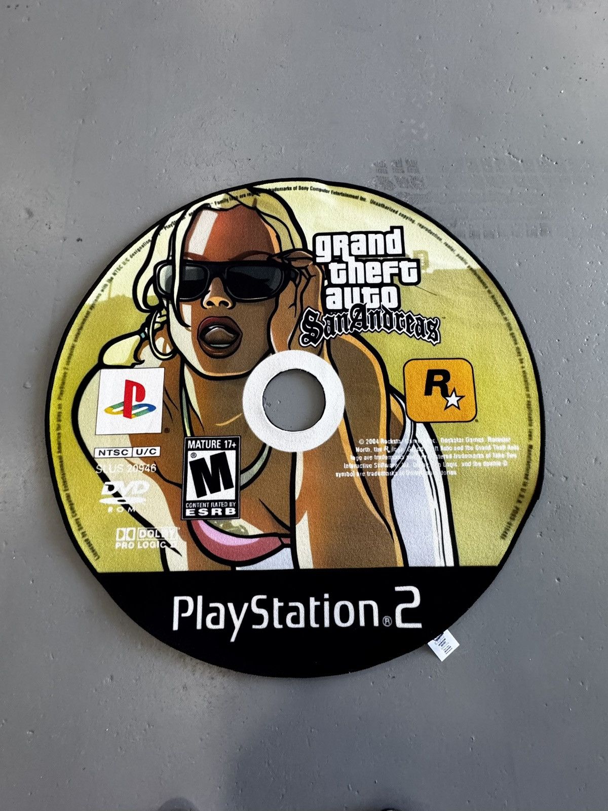 Playstation Gta San Andreas Disc Rug T-Shirts, Hoodie, Sweatshirt | PodTeesHub.com