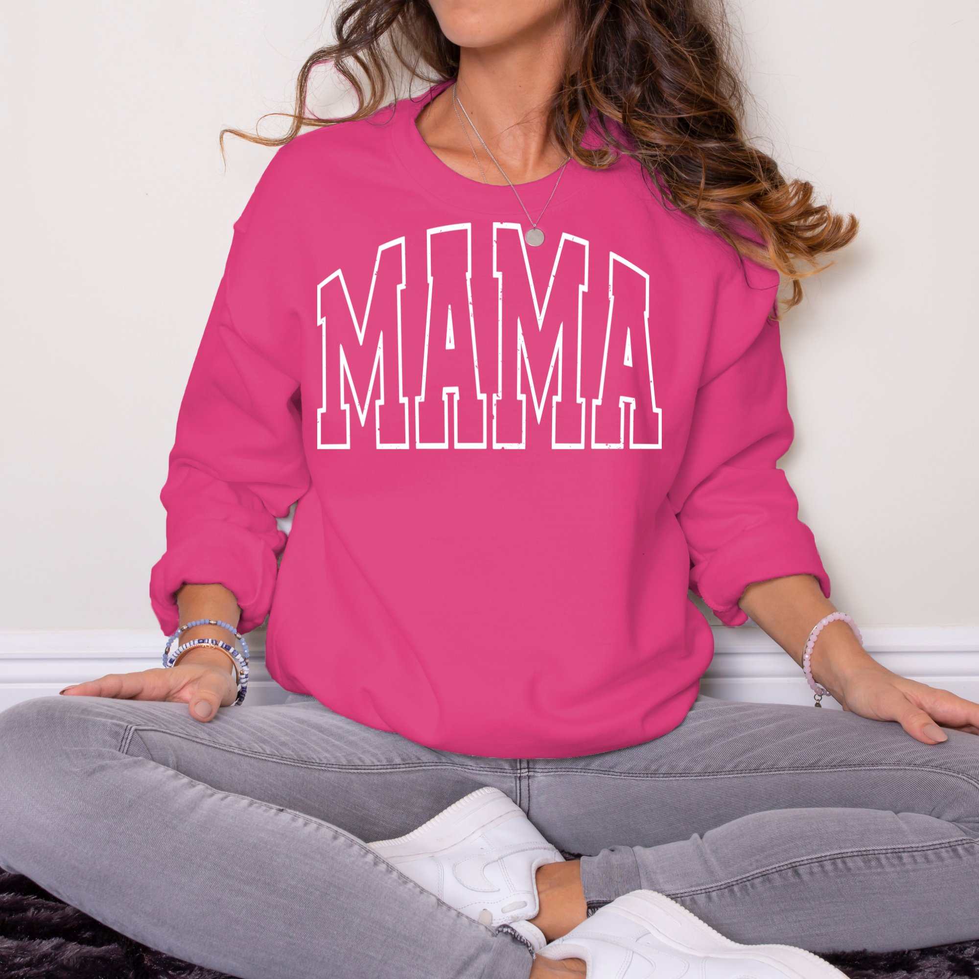 Mama Graphic Sweatshirt - Western - Spring Tee - Graphic Tee Hoodie | PodTeesHub.com