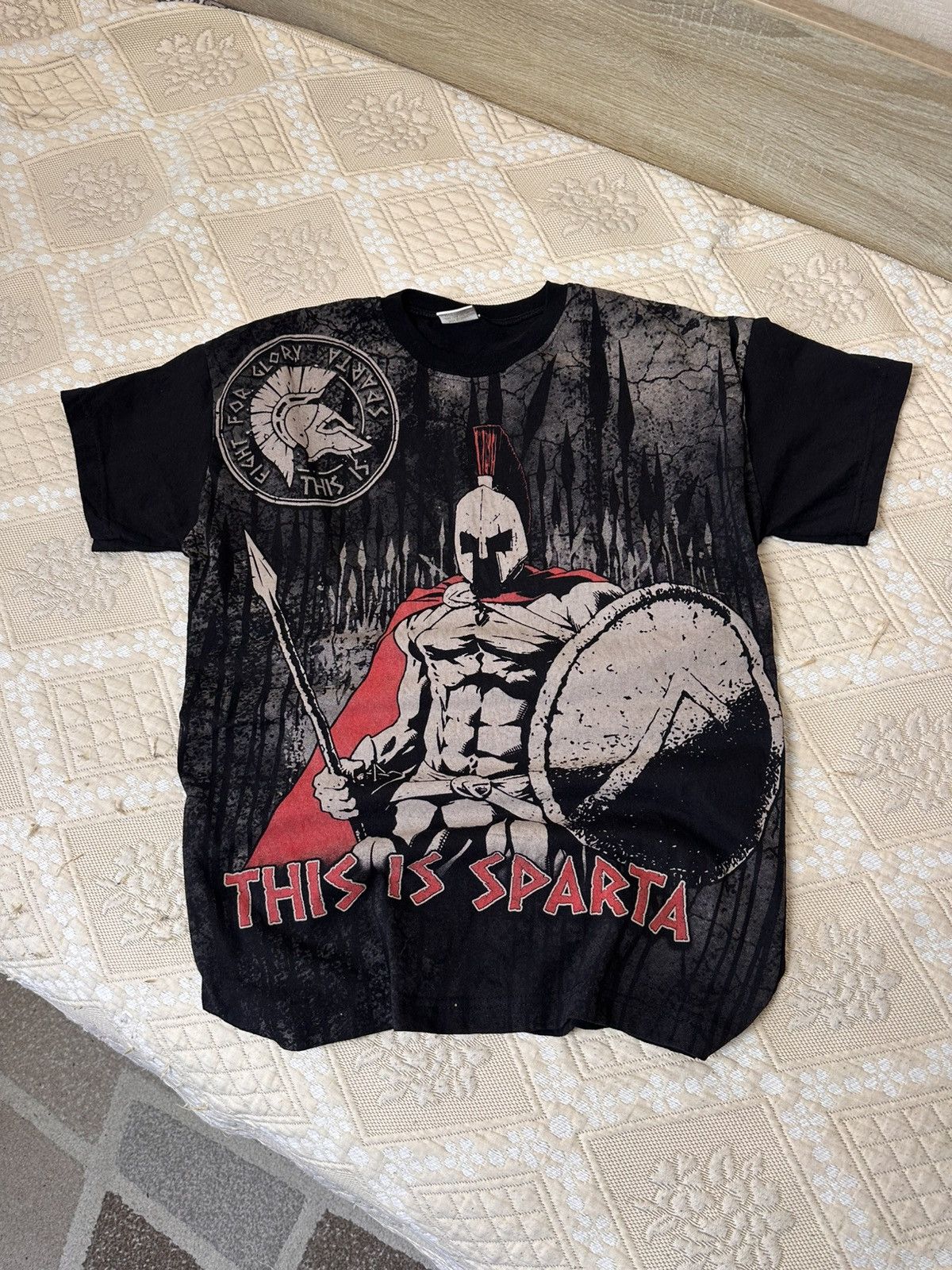 Vintage The 300 Spartans Vintage Movie T Shirt Y2k Affliction Rare Hoodie, Sweatshirt | PodTeesHub.com
