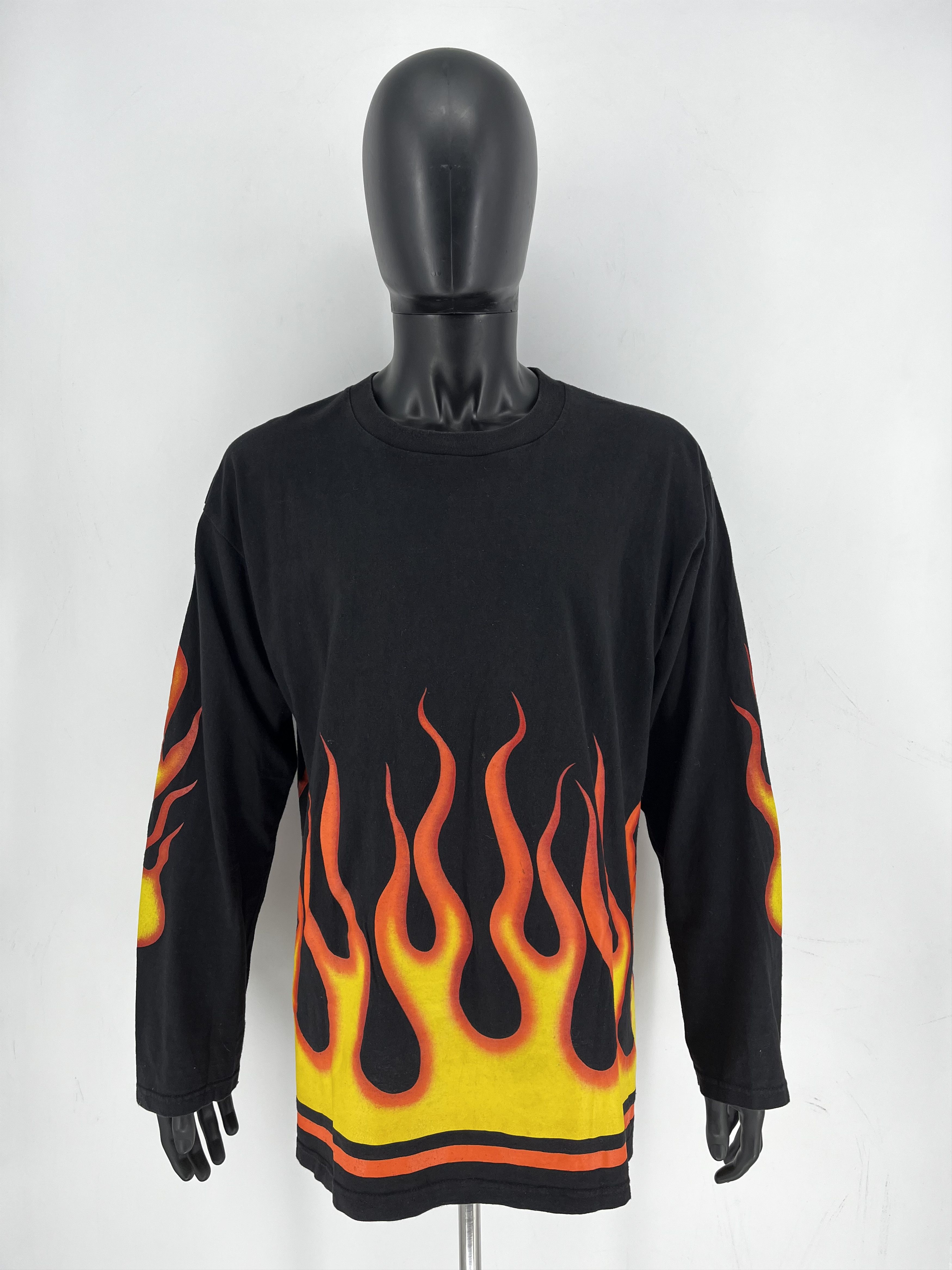 Band Vintage Y2k Flame All Over Print T-Shirts, Hoodie, Sweatshirt