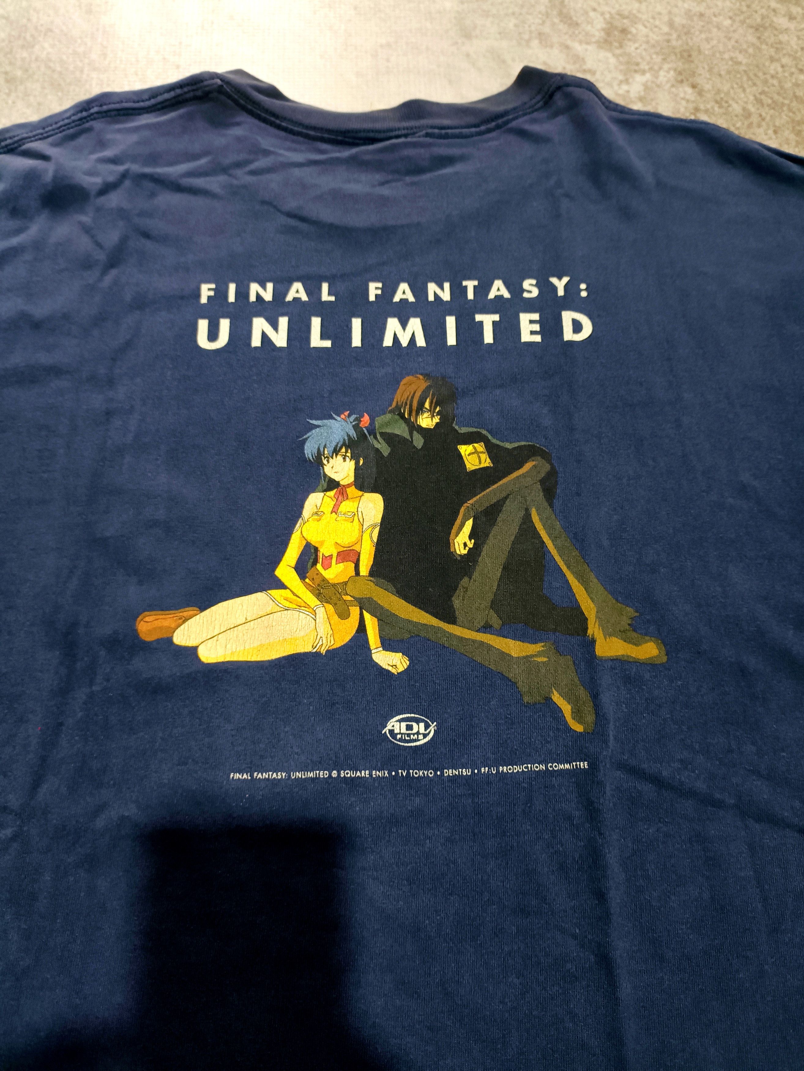 Anime Final Fantasi Unlimited Vintage T-Shirts, Hoodie, Sweatshirt | PodTeesHub.com