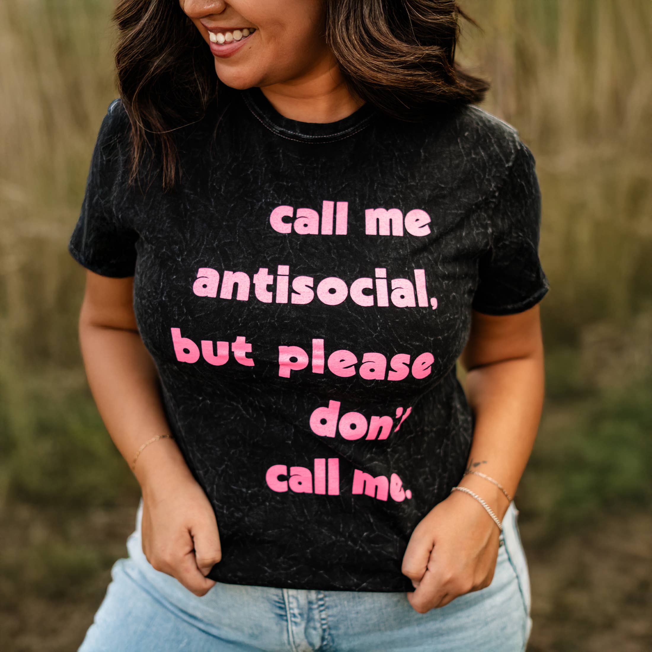 Antisocial Quote Graphic Tee Funny Casual Women Shirt Hoodie, Sweatshirt | PodTeesHub.com