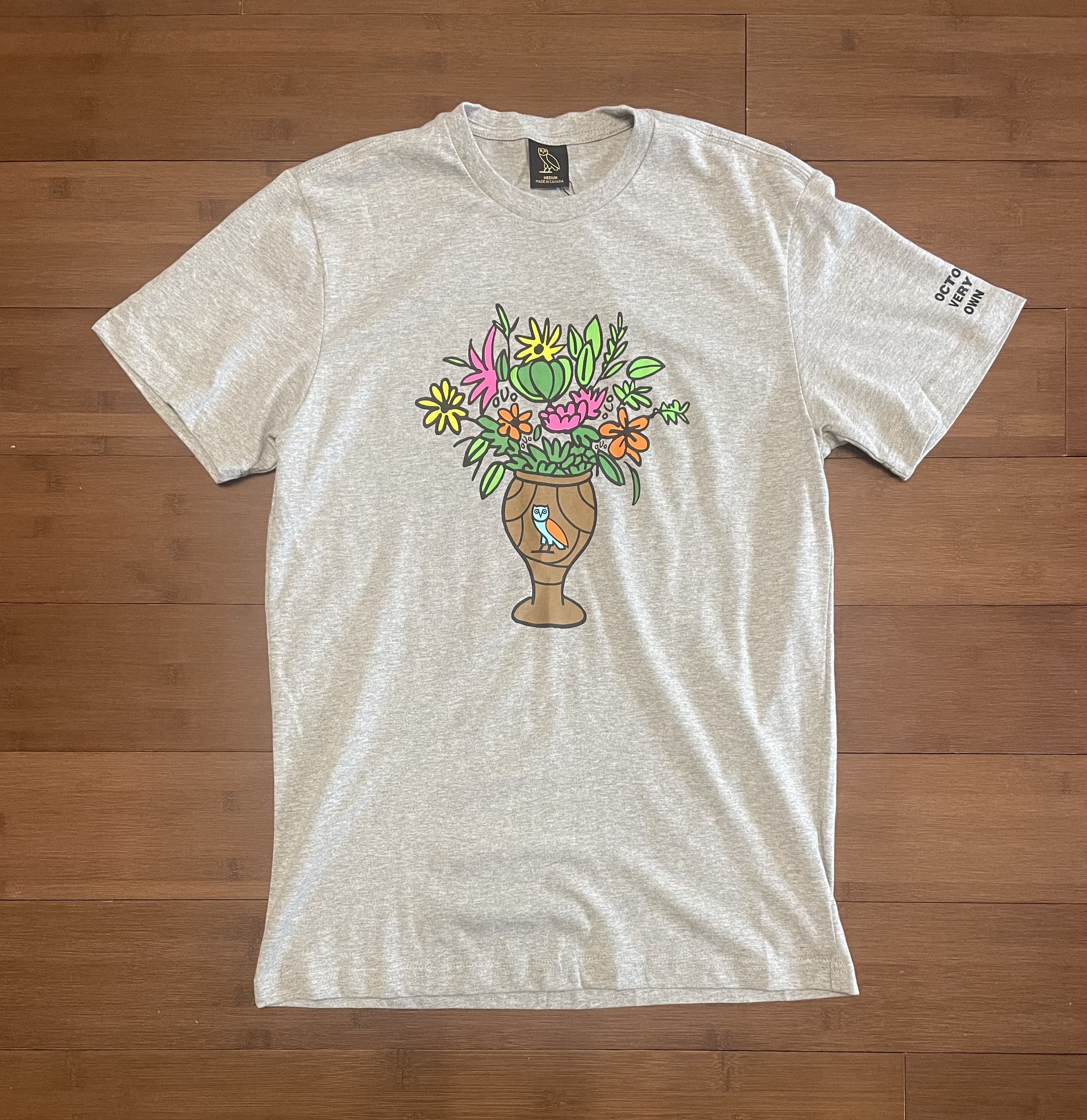 October S Very Own Ovo Floral Vase Flower T Shirt Tee Hoodie, Sweatshirt | PodTeesHub.com
