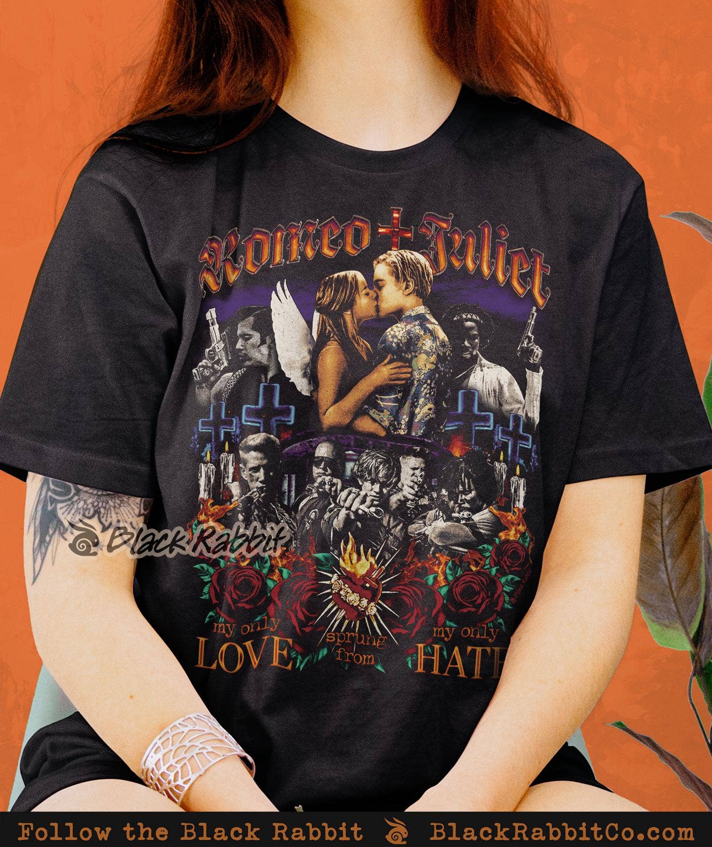 Romeo + Juliet Vintage Unisex Classic T-Shirt Hoodie, Sweatshirt | PodTeesHub.com
