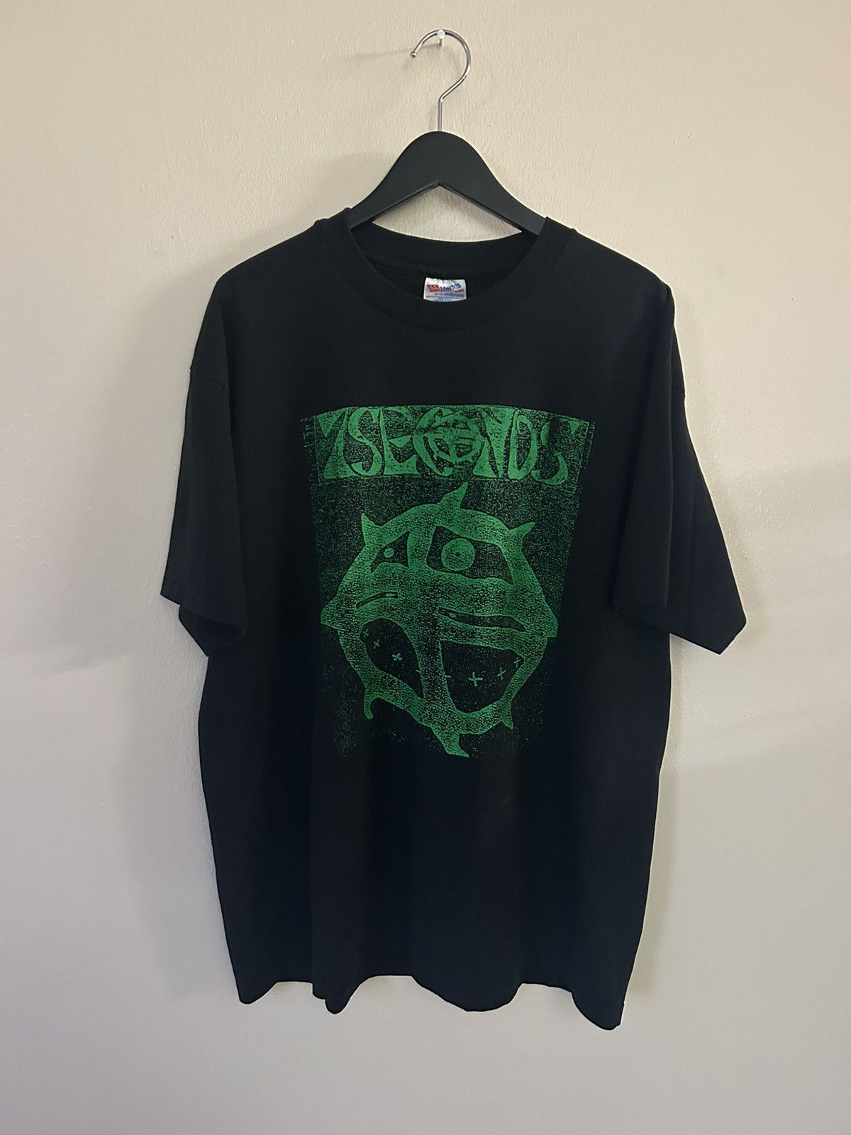 Band Tees Vintage 7 Seconds Tee Hoodie, Sweatshirt | PodTeesHub.com