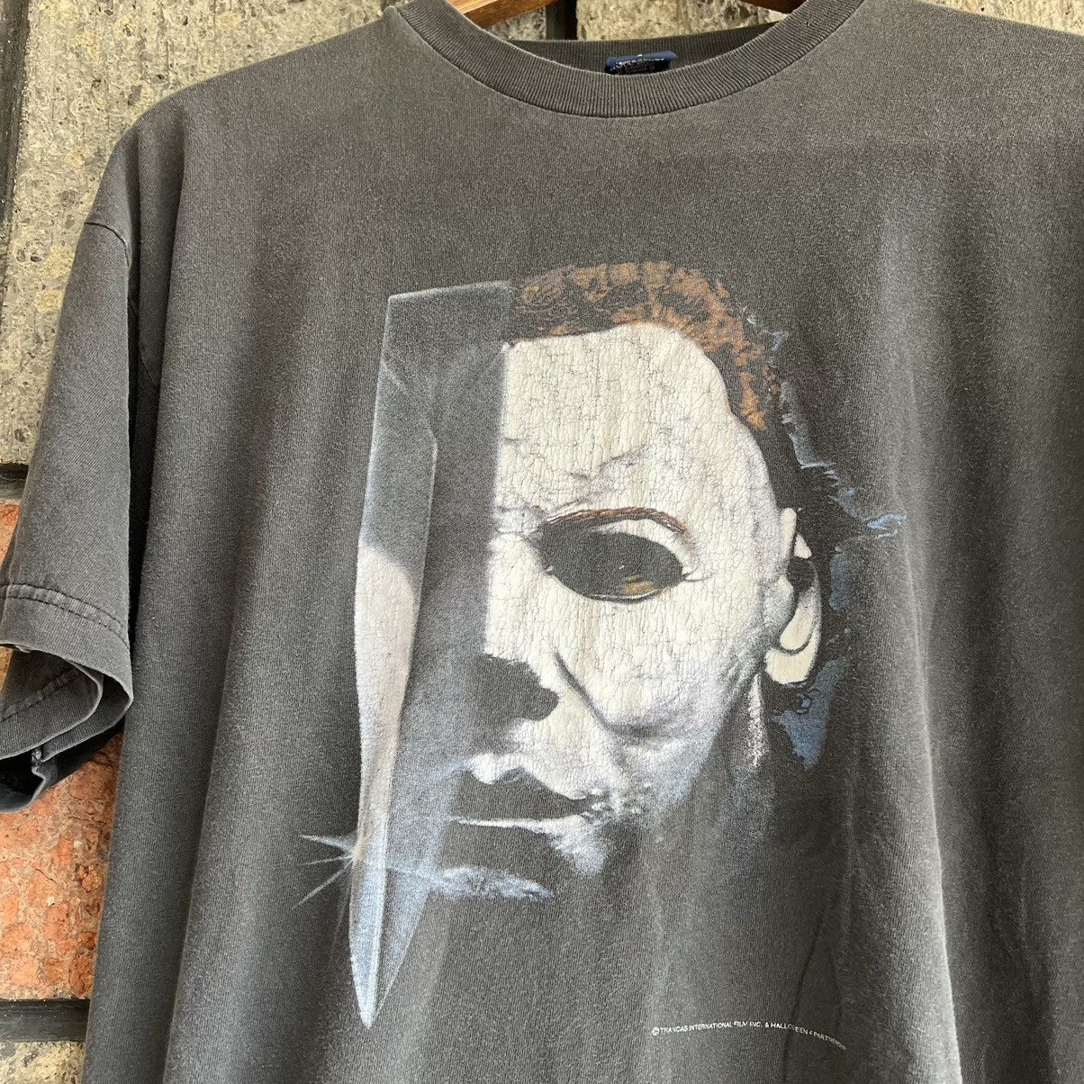 Vintage Vtg 1998 Halloween Michael Myers Horror Movie Tee Shirt Hoodie, Sweatshirt | PodTeesHub.com
