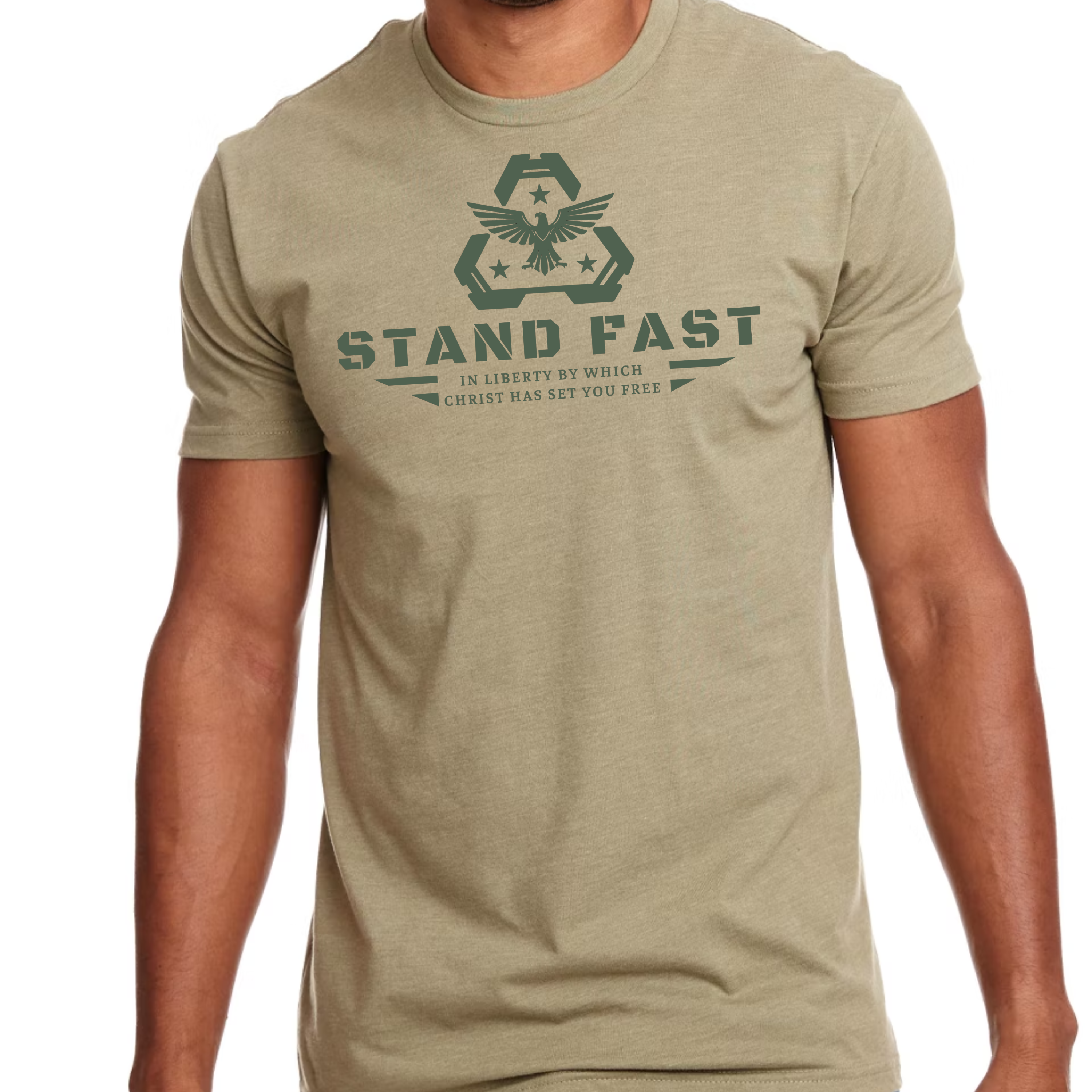 Stand Fast Christian Tee Shirt in Multiple Color Options Hoodie, Sweatshirt | PodTeesHub.com