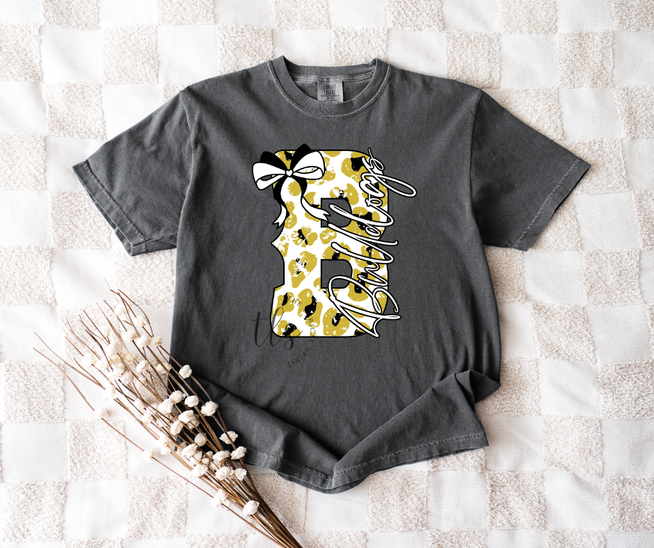 Exclusive Bulldogs Leopard T-Shirt Hoodie, Sweatshirt | PodTeesHub.com