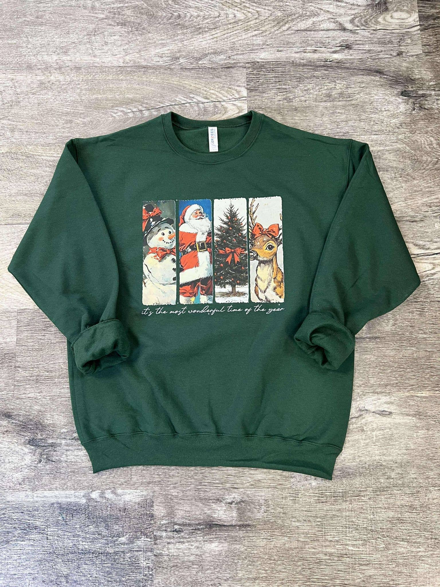Vintage Sweatshirt - Most Wonderful Time On Forest T-Shirts, Hoodie | PodTeesHub.com