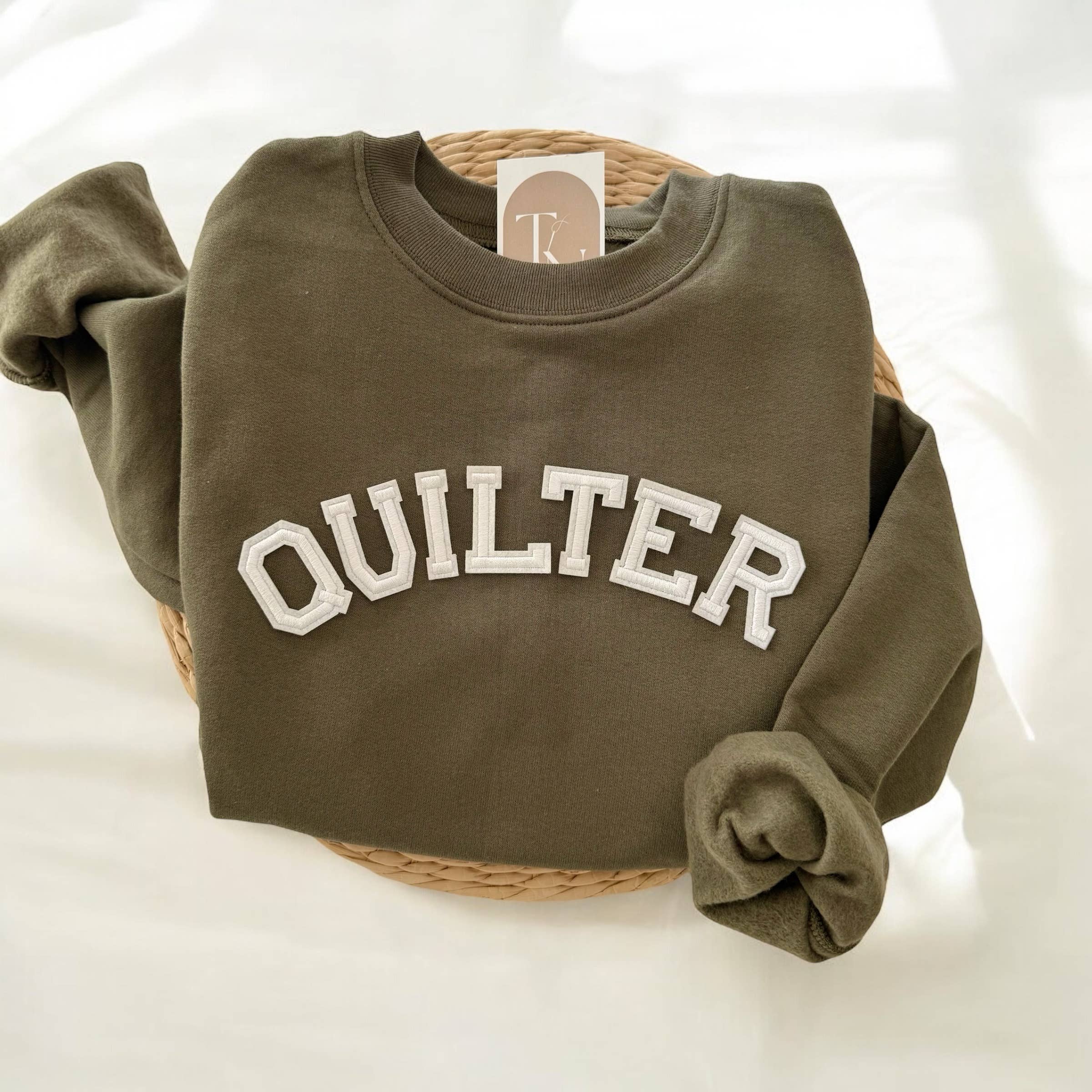 Quilter Sweatshirt, Quilting Clothing T-Shirts, Hoodie | PodTeesHub.com