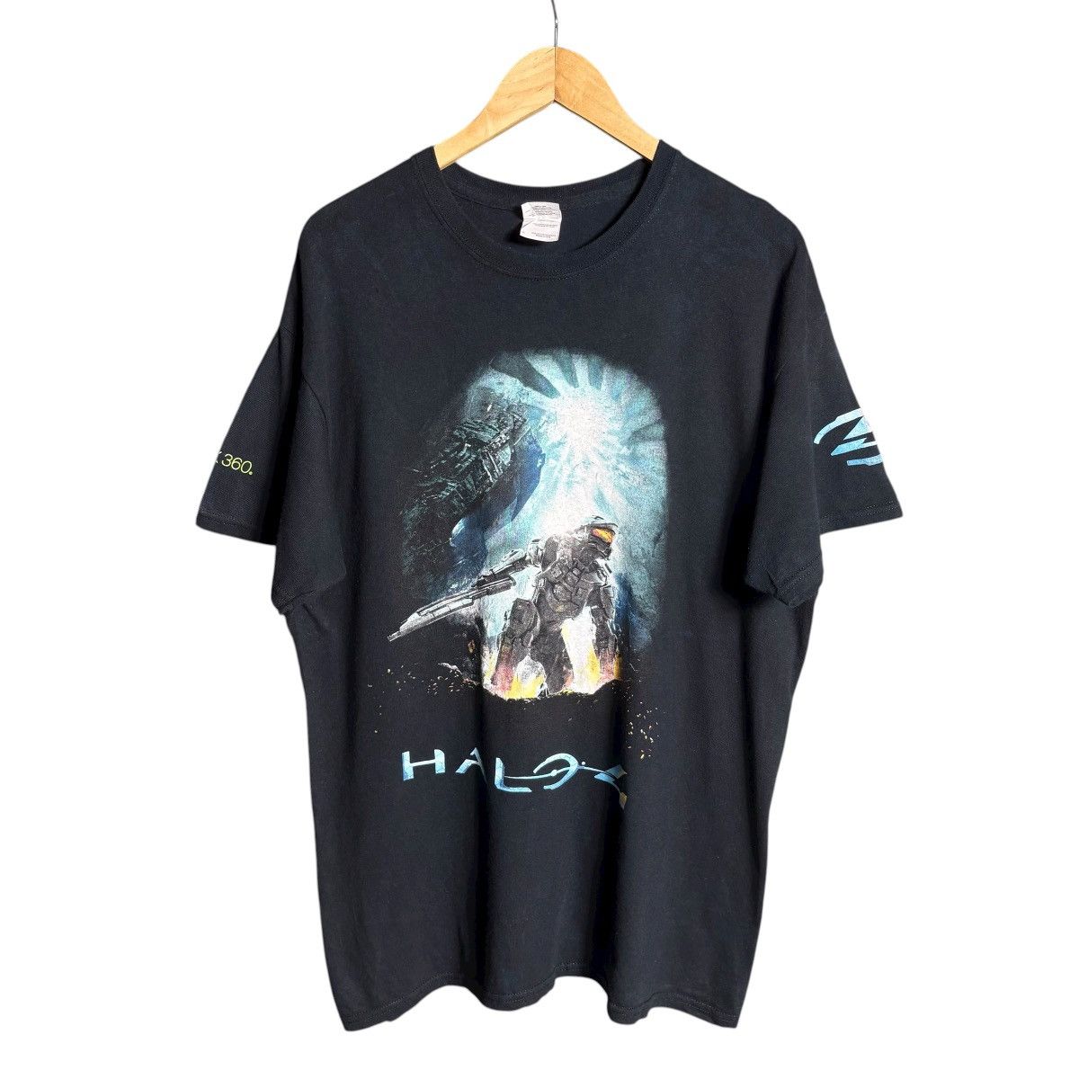 Vintage Y2k Halo Xbox Game T Shirt Sci Fi Graphic Tee Hoodie, Sweatshirt | PodTeesHub.com