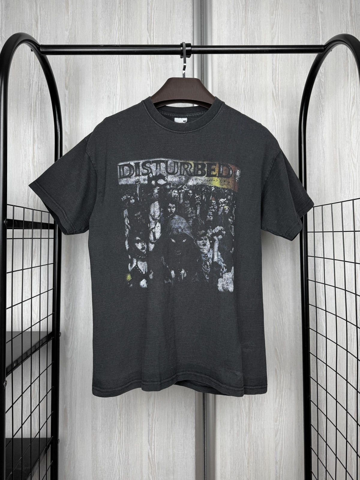 Fruit Loom Disturbed Ten Thousand Fists Vintage 2006 Y2k Tour T-Shirts, Hoodie, Sweatshirt