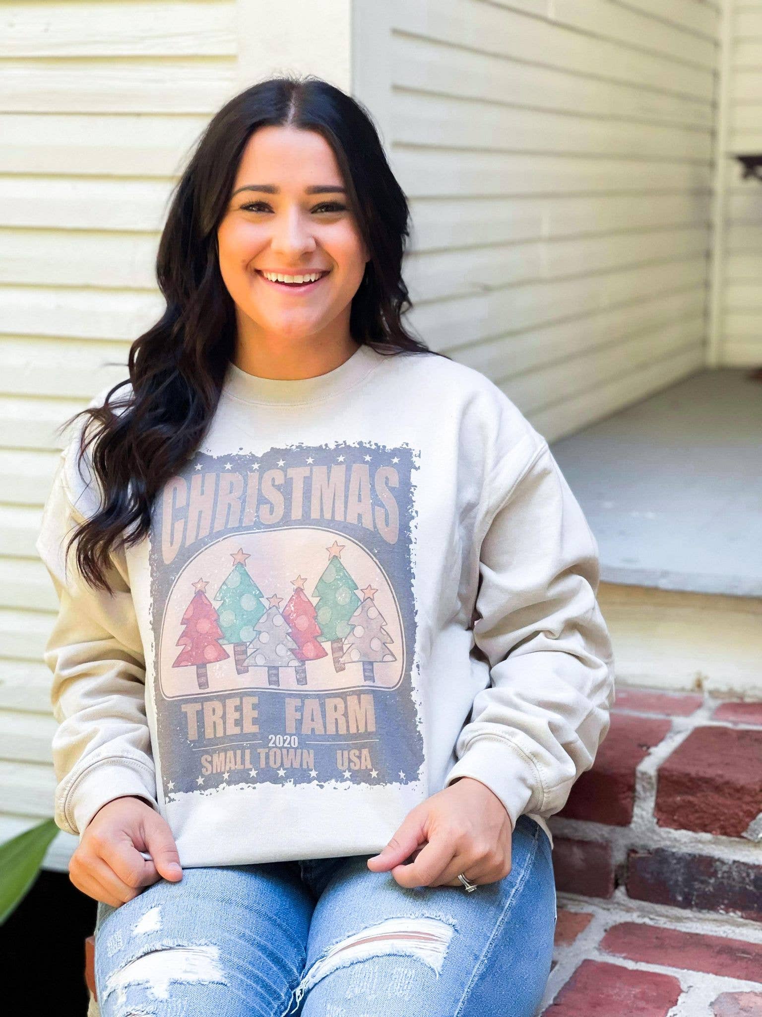 Christmas Tree Farm Sweatshirt T-Shirts, Hoodie | PodTeesHub.com