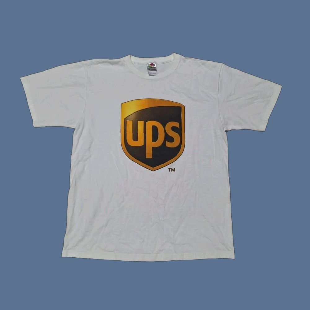 Etro Vintage Winners Circle Dale Jarrett Ups Racing Shirt Logo L White T Shirt Mens Short Sleeve L U Hoodie, Sweatshirt