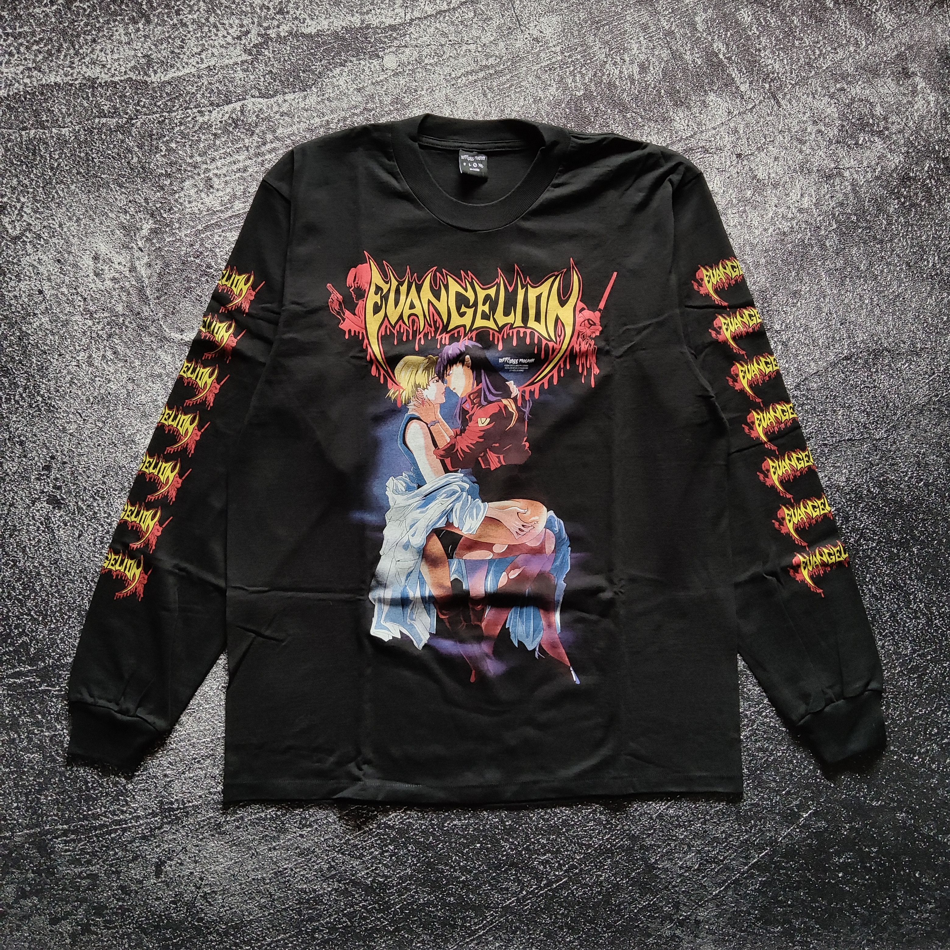 Japanese Brand X Vintage Limited Tshirt Evangelion Episode 25 Hoodie, Sweatshirt | PodTeesHub.com