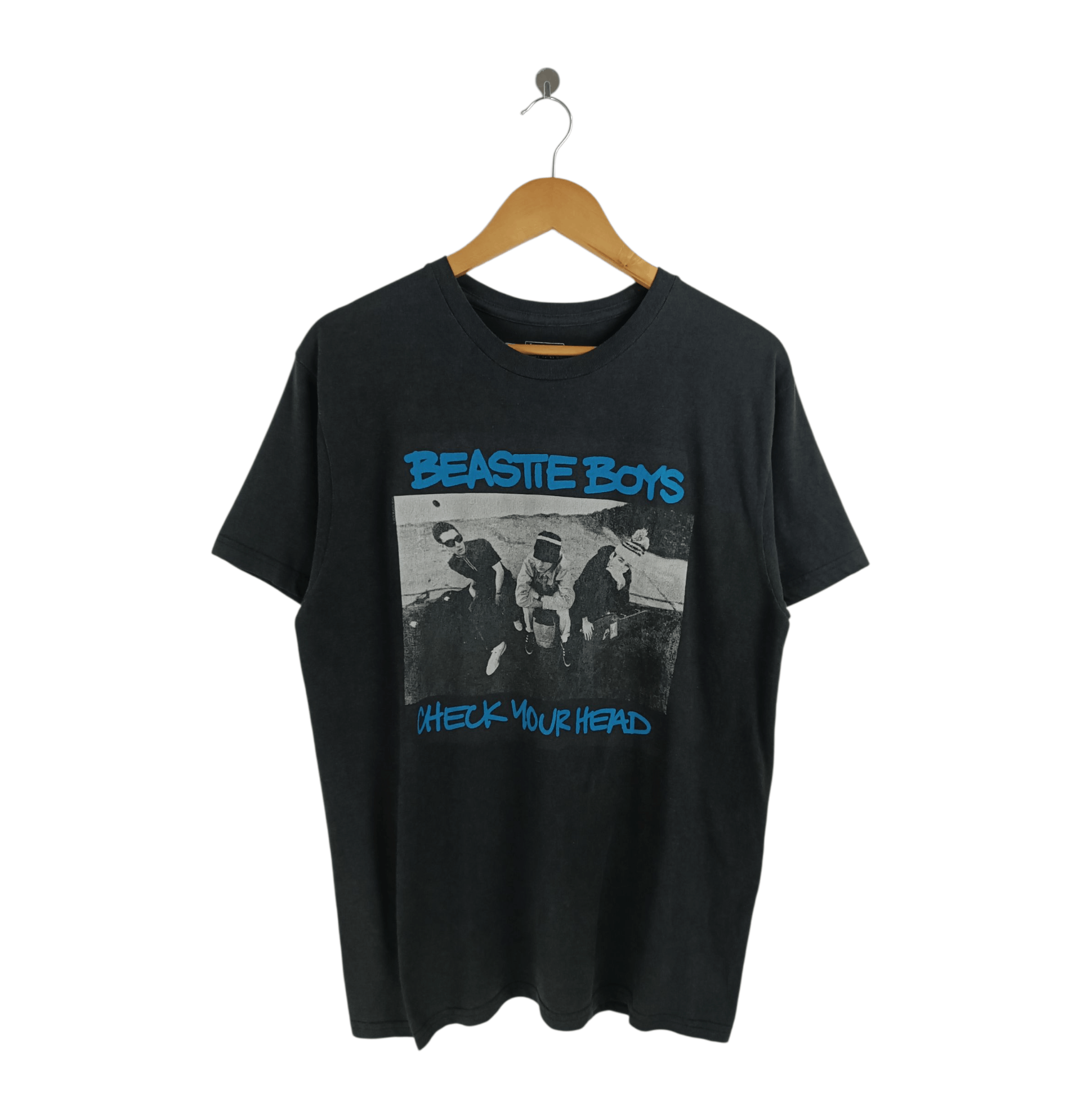 Band Tees Vintage Beastie Boys Check Your Head Faded Tee Hoodie, Sweatshirt | PodTeesHub.com