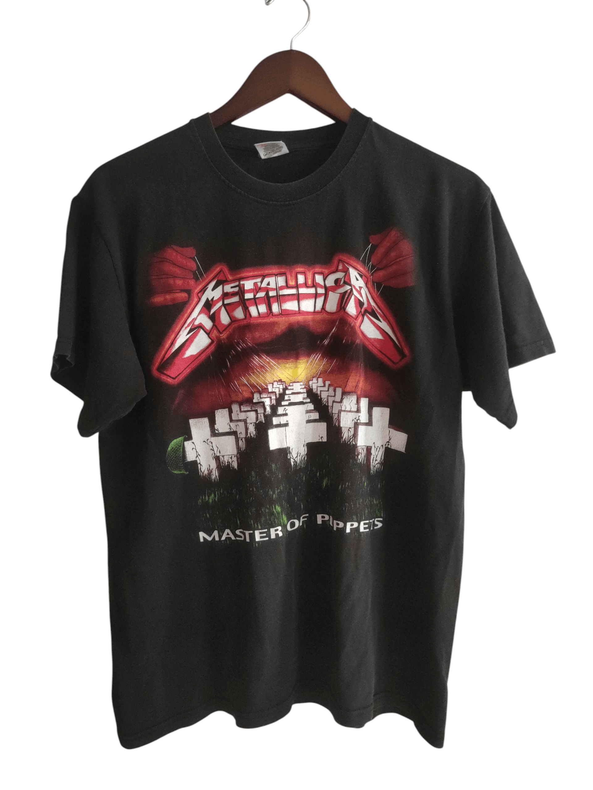 Vtg Metallica Fruit Of The Loom Master Of Puppets T Shirt Hoodie, Sweatshirt | PodTeesHub.com