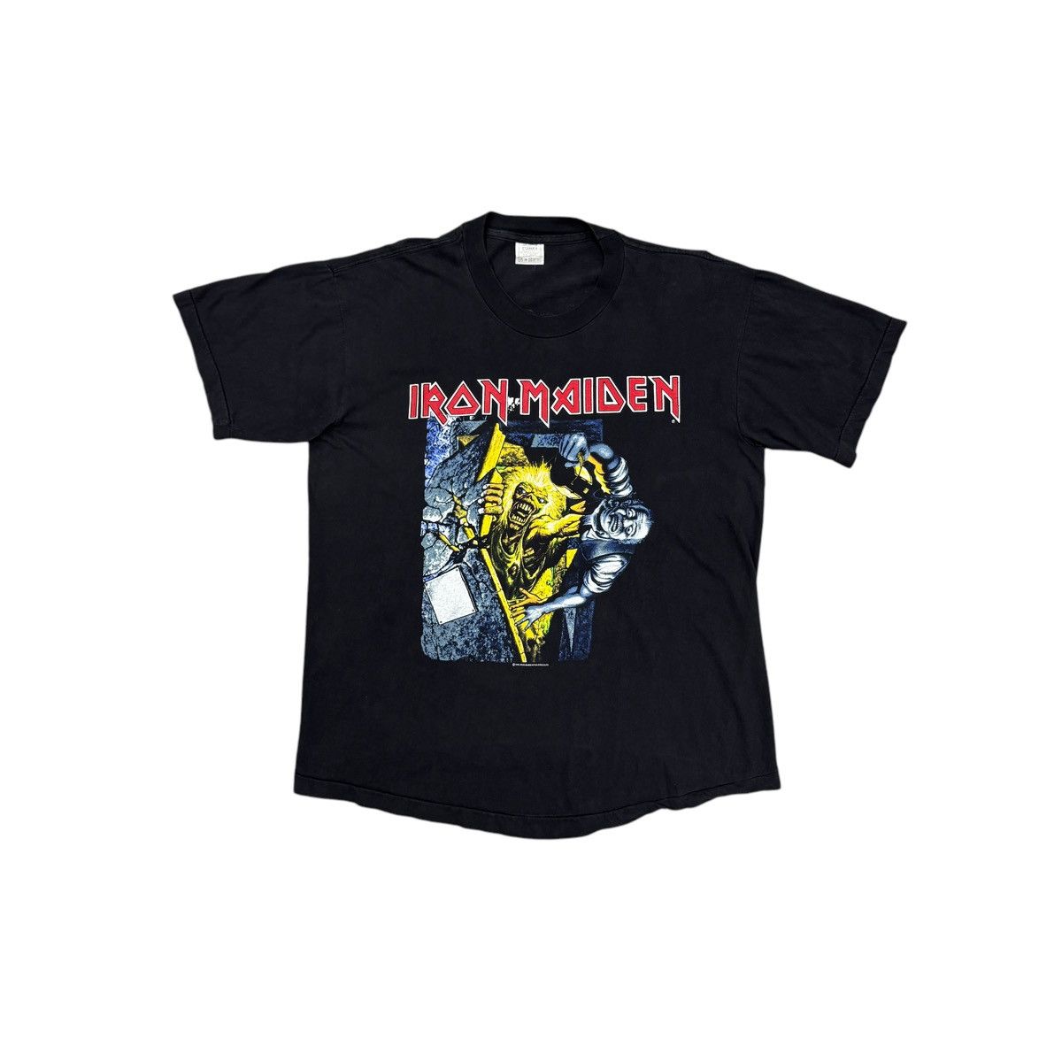 Vintage Iron Maiden 1990 Rare 90s T Shirt Size L Hoodie, Sweatshirt | PodTeesHub.com