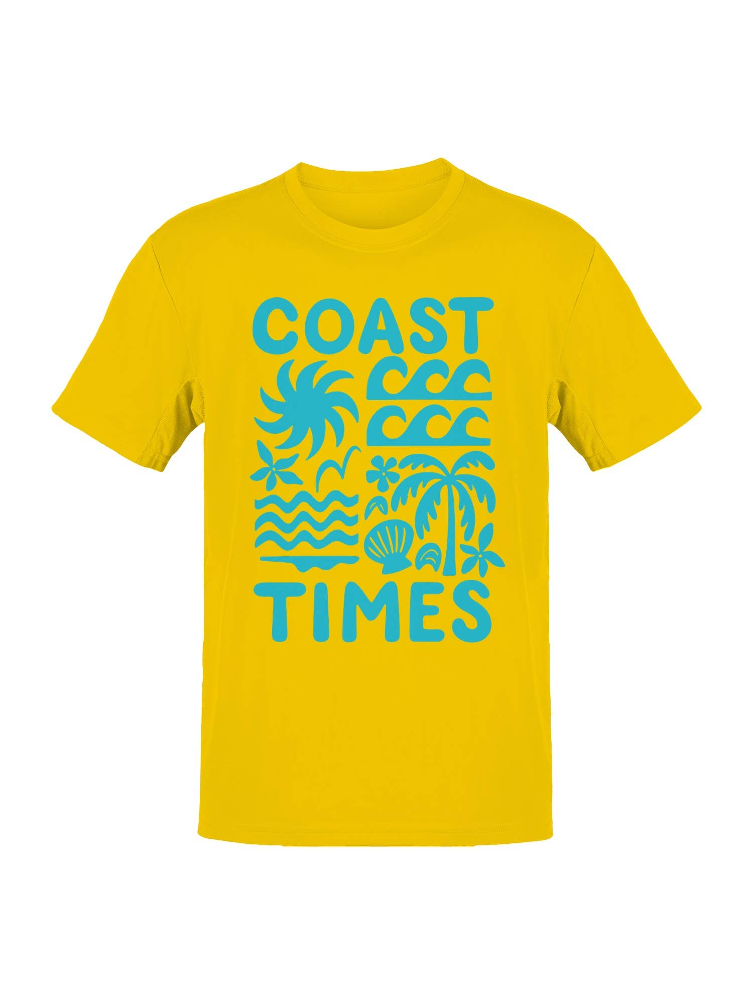 Coastal Vibes Graphic Art Men's T-Shirt Hoodie, Sweatshirt | PodTeesHub.com