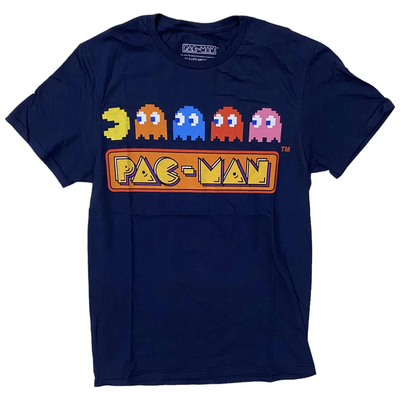 Other Pac Man Men S Retro Vintage Video Arcade Game Tee T Shirt Hoodie, Sweatshirt | PodTeesHub.com