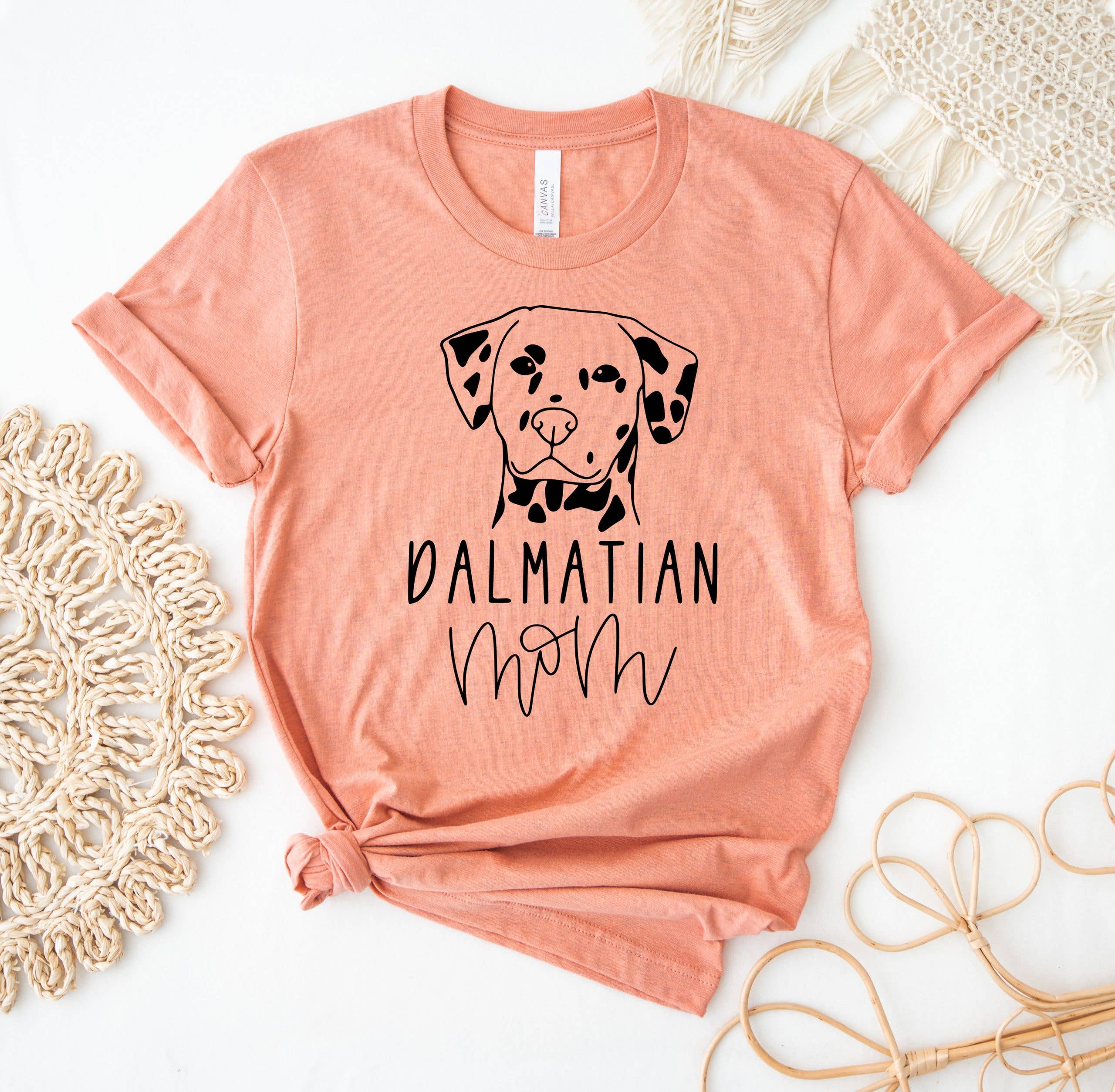 Dalmatian Mom T-Shirt Hoodie, Sweatshirt | PodTeesHub.com