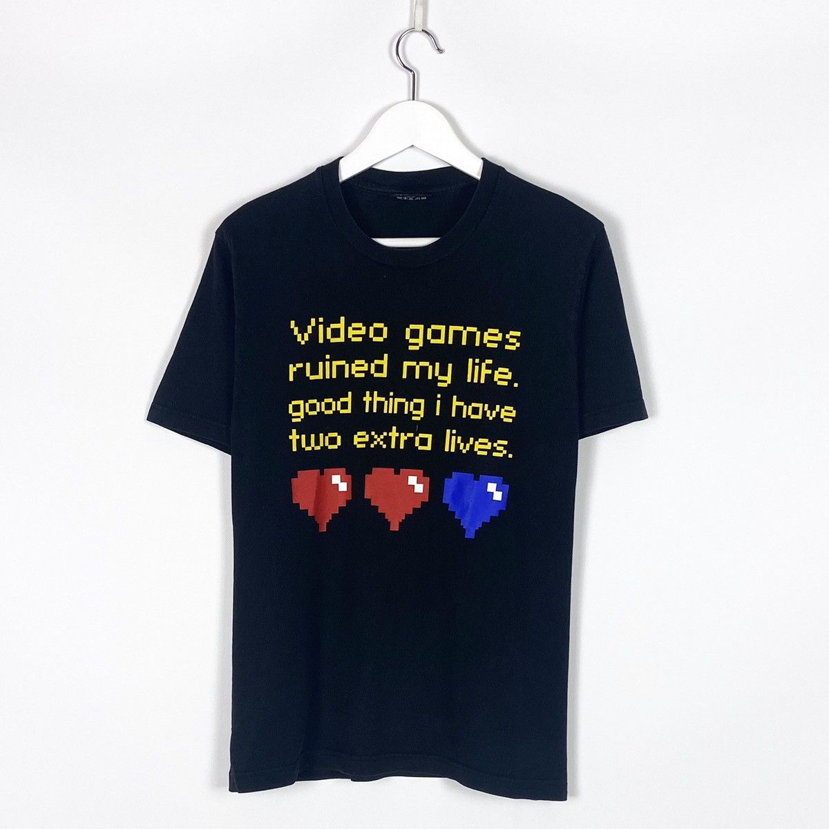 Vintage 00s Video Games Ruined My Life Humor Washed Tee Hoodie, Sweatshirt | PodTeesHub.com